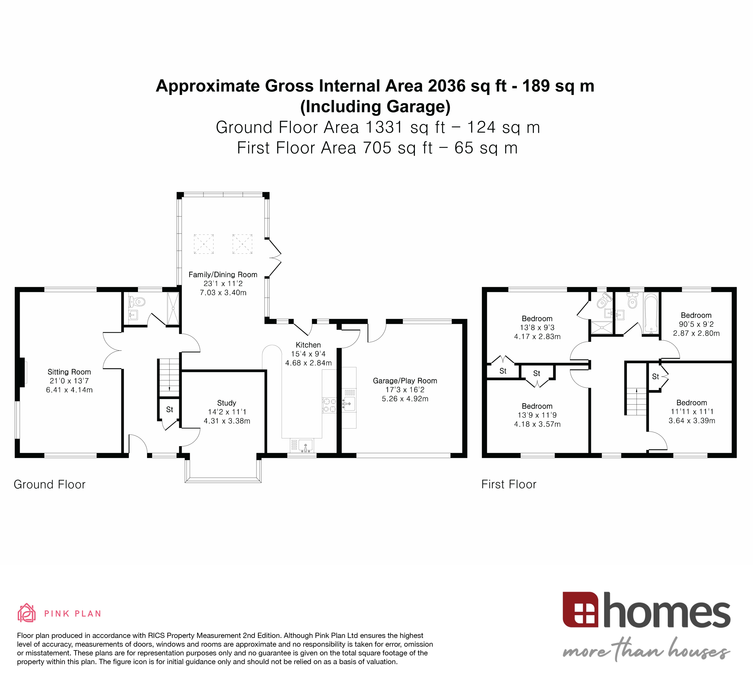 Floorplan for Hindhead, Surrey