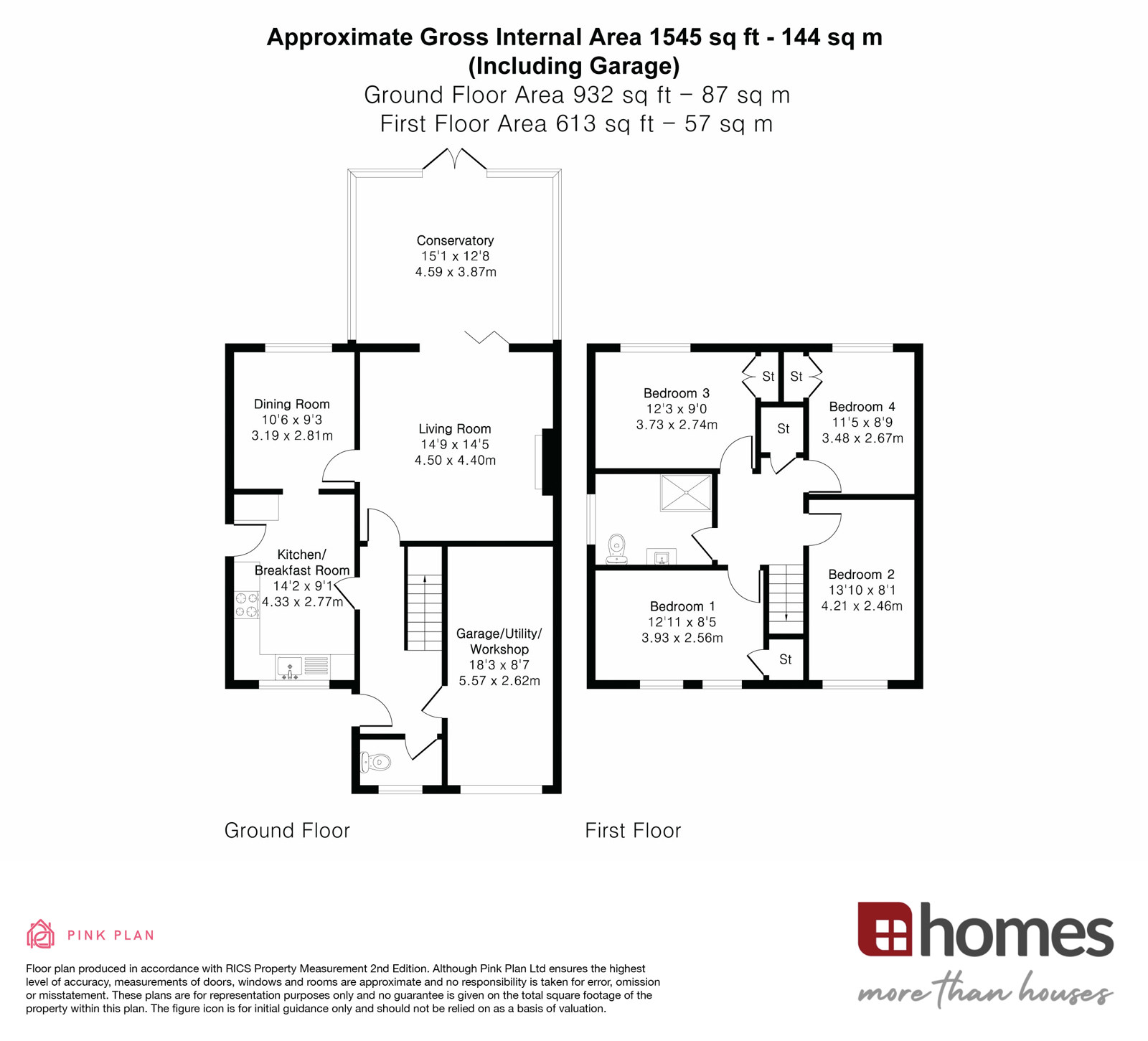 Floorplan for Liphook, Hampshire