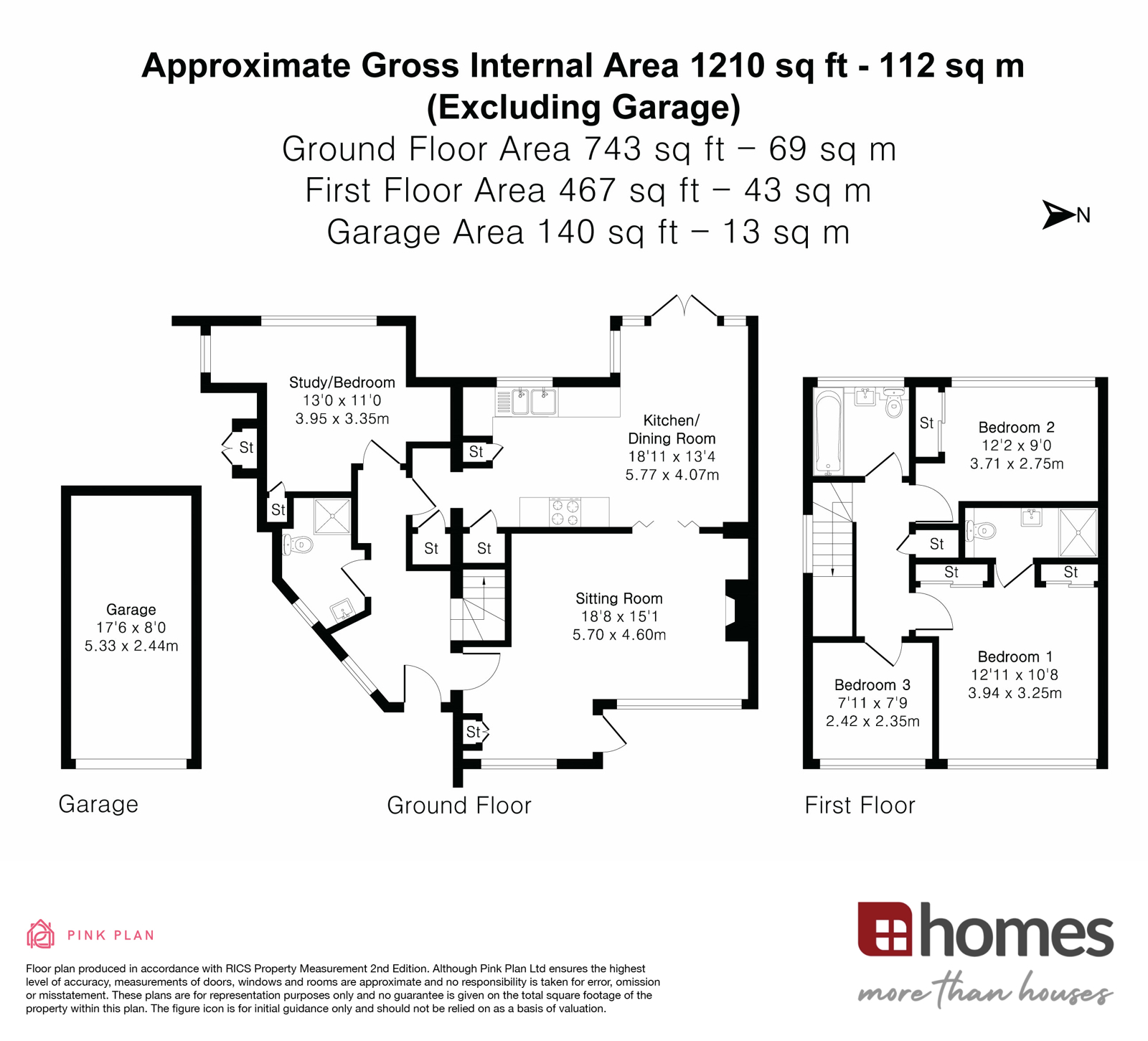Floorplan for Liphook, Hampshire