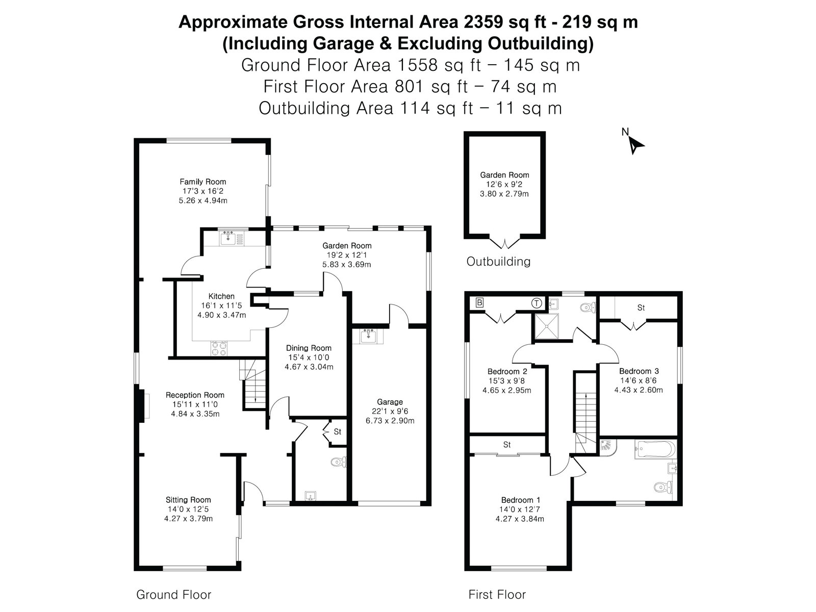 Floorplan for Headley Down, Hampshire