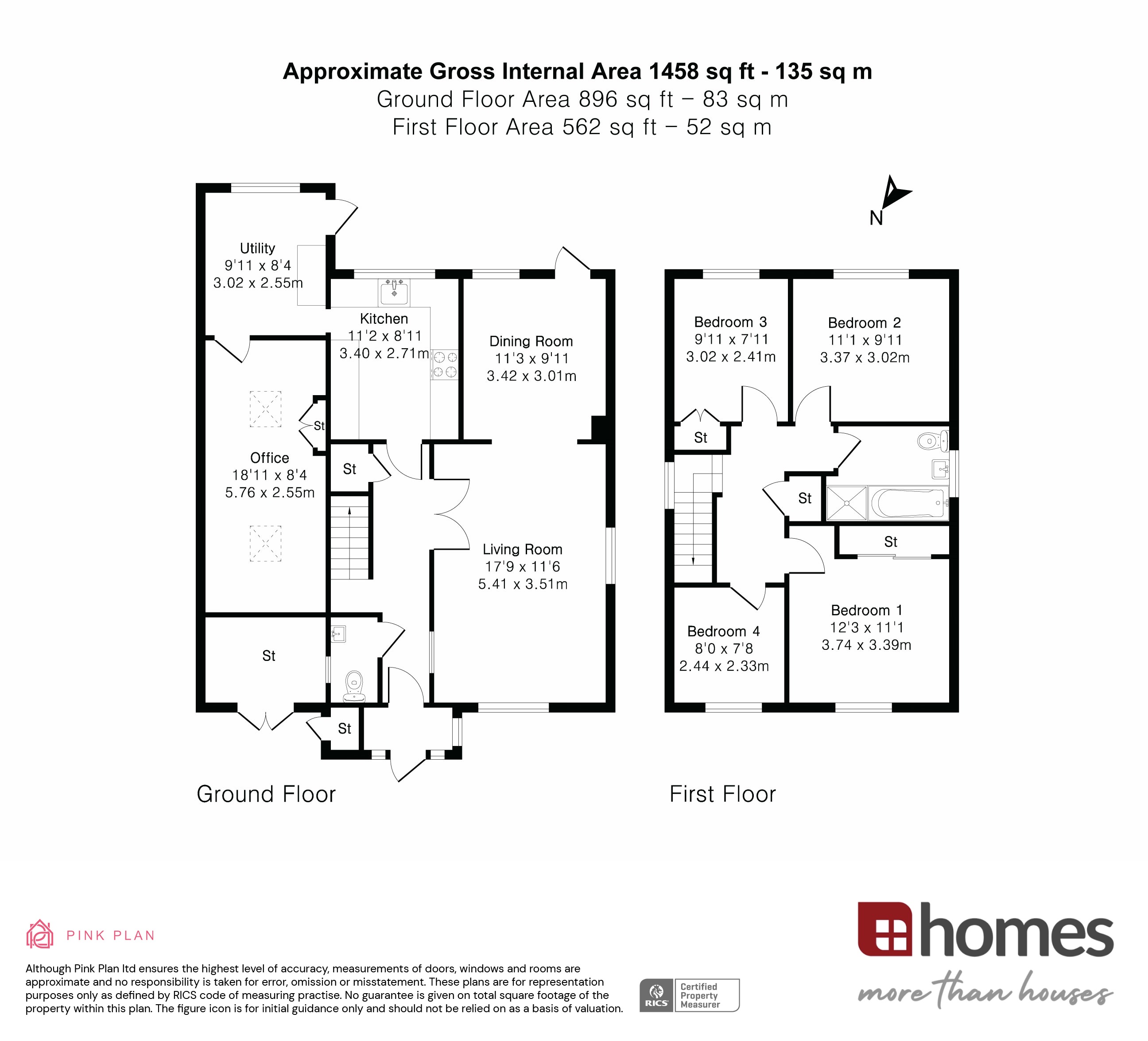 Floorplan for Liphook, Hampshire