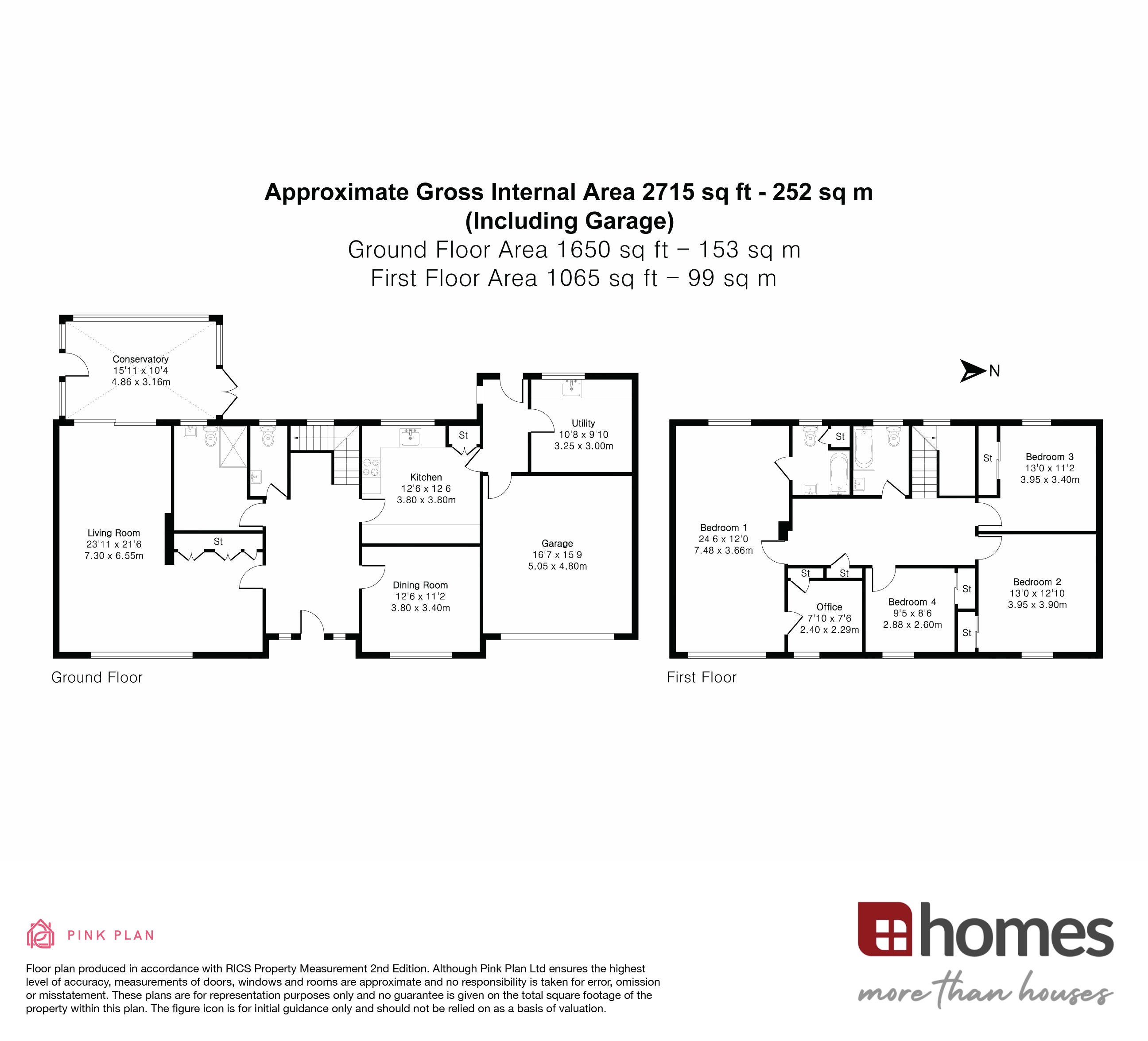 Floorplan for Hindhead, Surrey