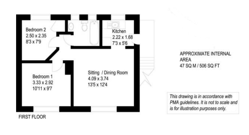 Floorplan for The Mead, Liphook