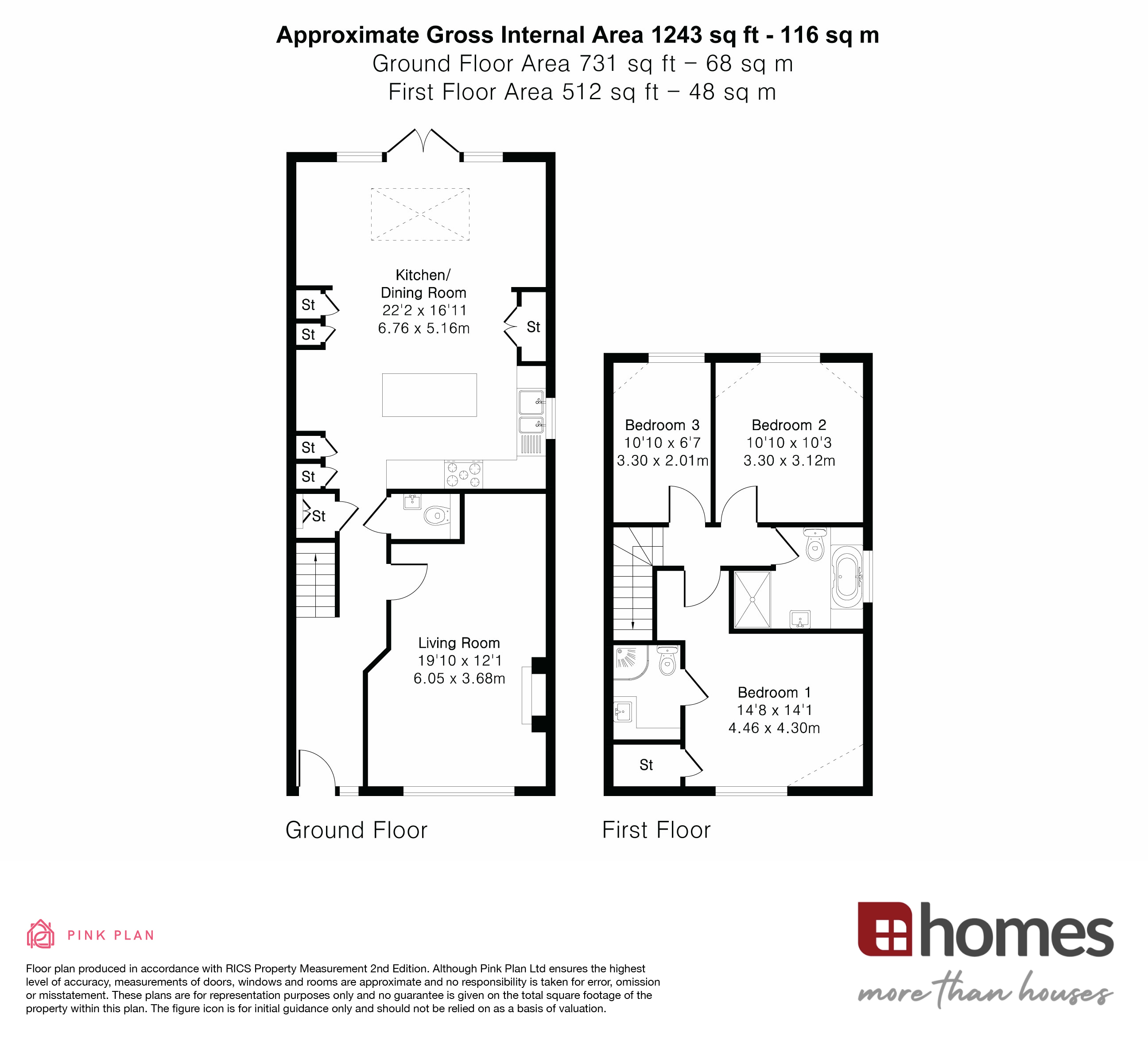 Floorplan for Hindhead, Surrey