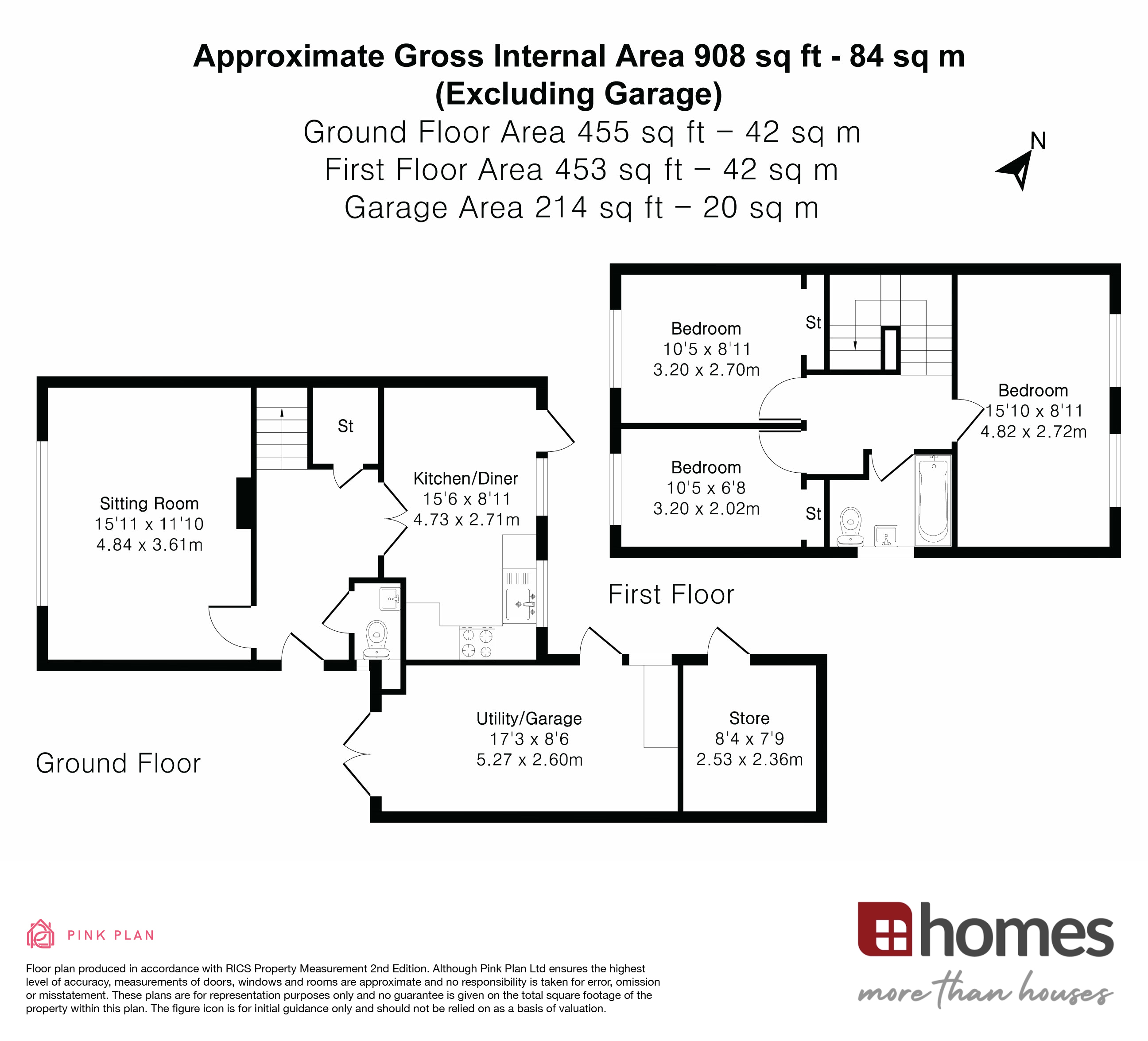 Floorplan for Liphook, Hampshire