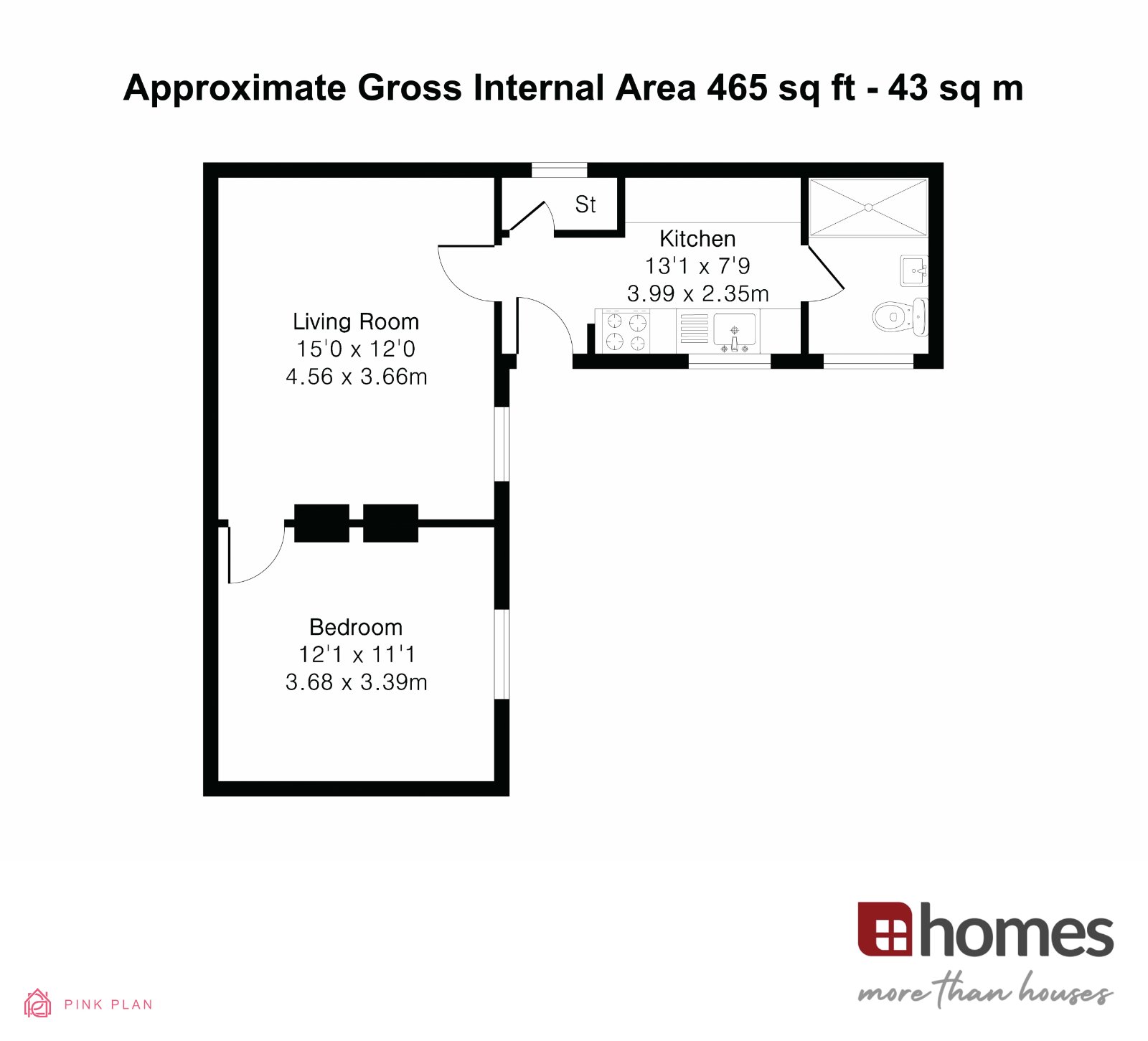 Floorplan for Crossways Road, Grayshott, Hindhead, Hampshire