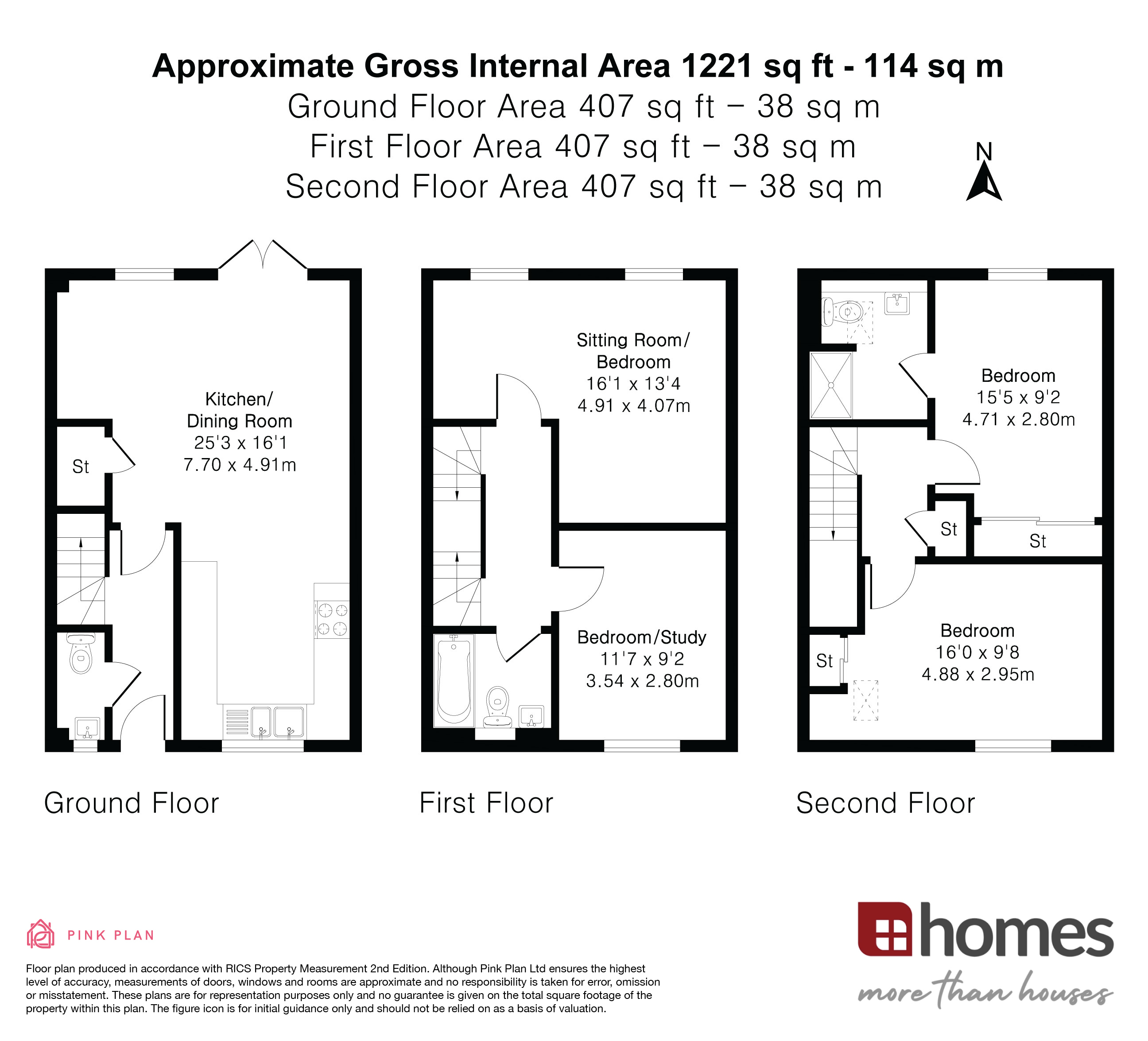 Floorplan for Hindhead, Surrey