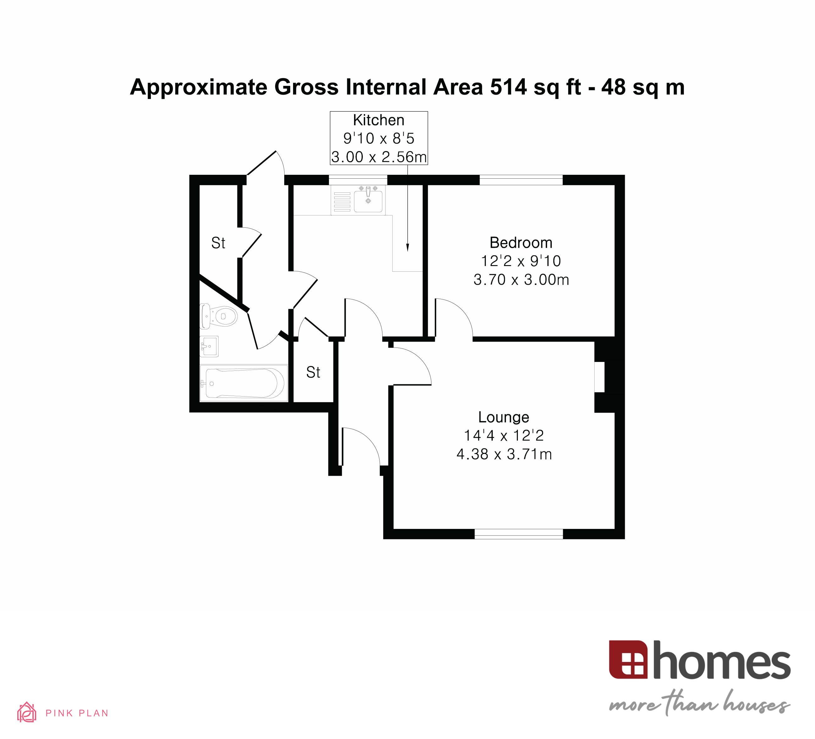 Floorplan for Liphook, Hampshire