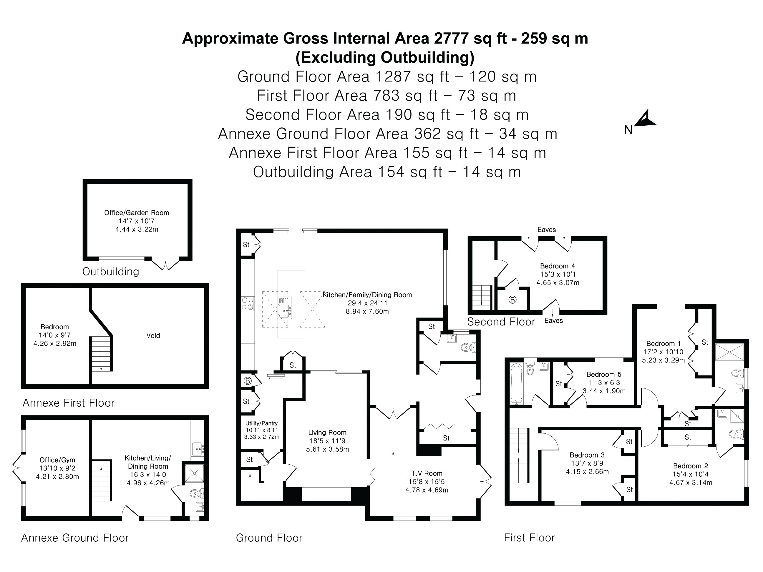 Floorplan for Bramshott Chase