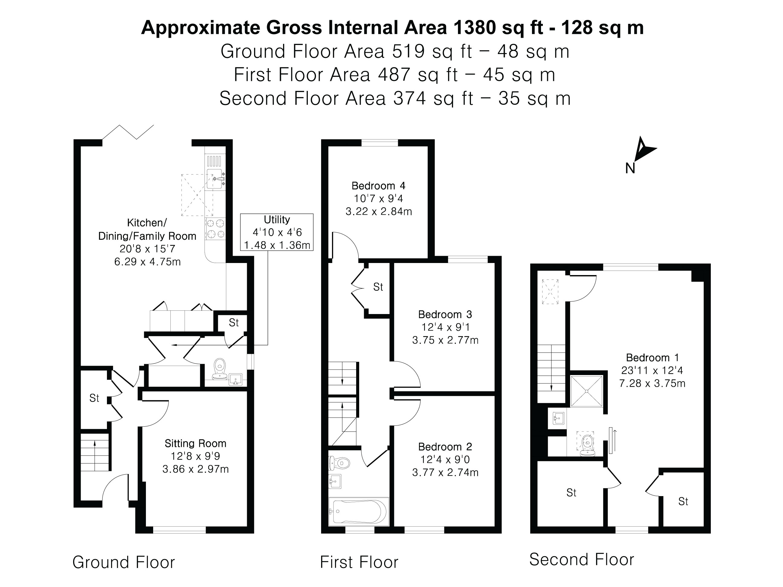 Floorplan for Haslemere, Surrey