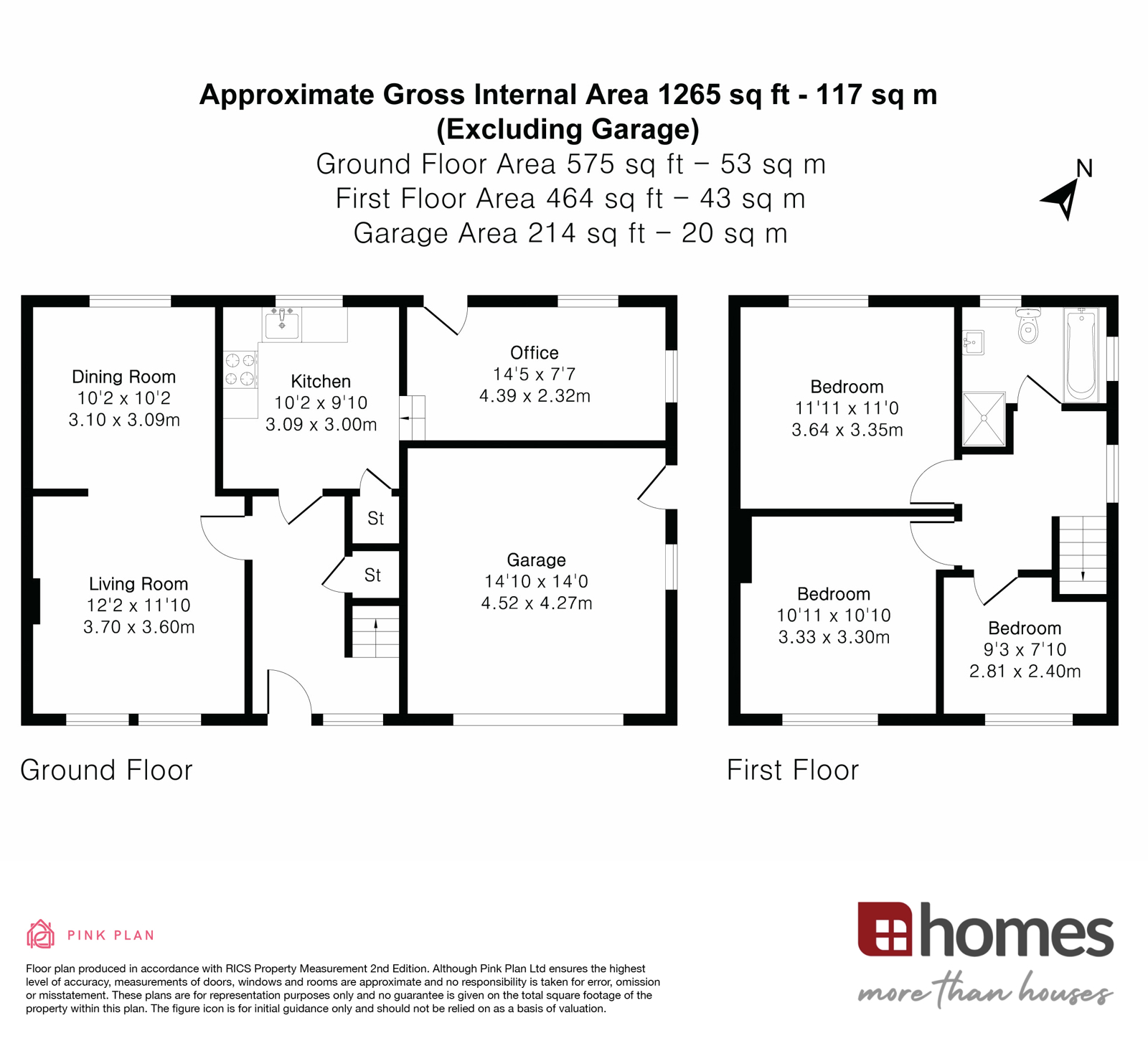 Floorplan for Liphook, Hampshire