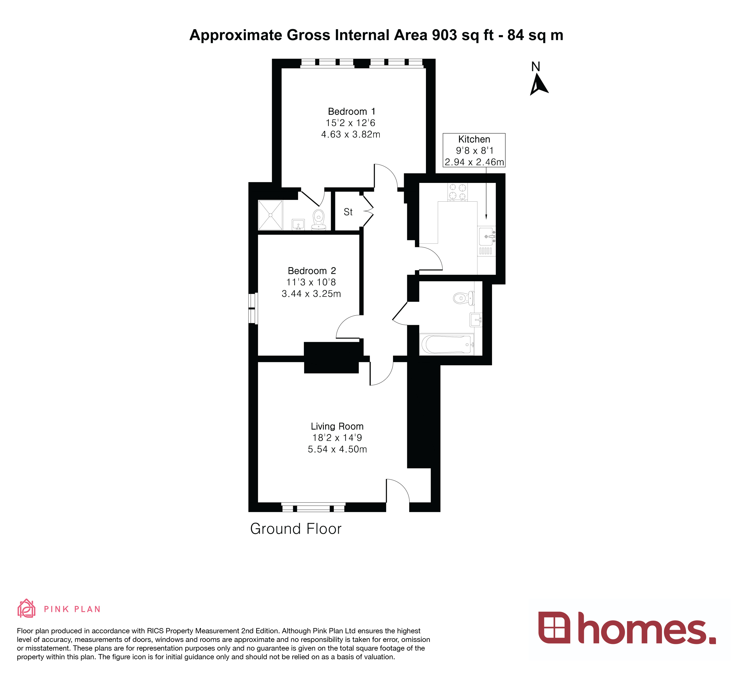 Floorplan for Lenten Street, Alton, Hampshire
