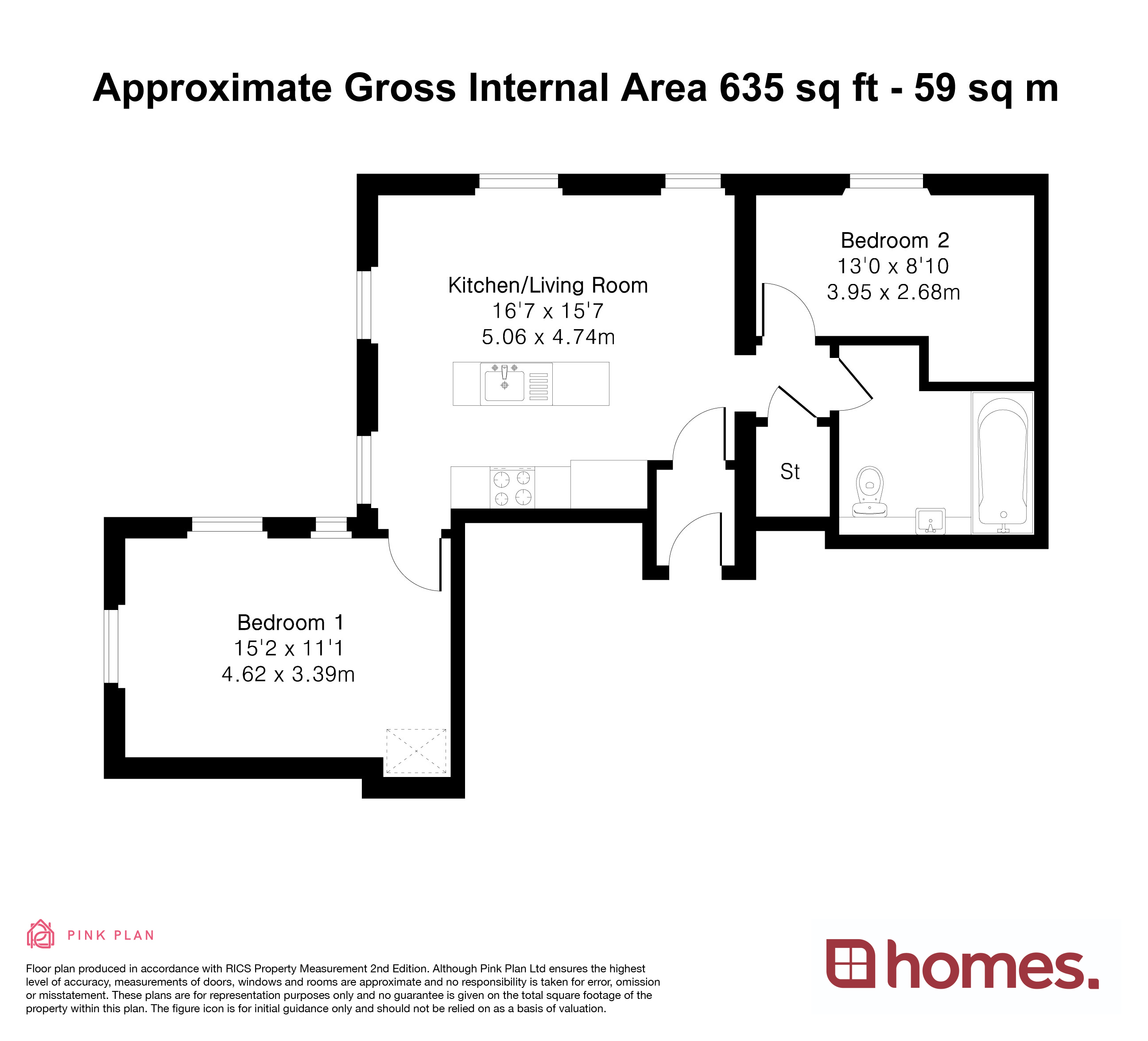 Floorplan for Lenten Street, 25 Lenten Street, Alton, Hampshire