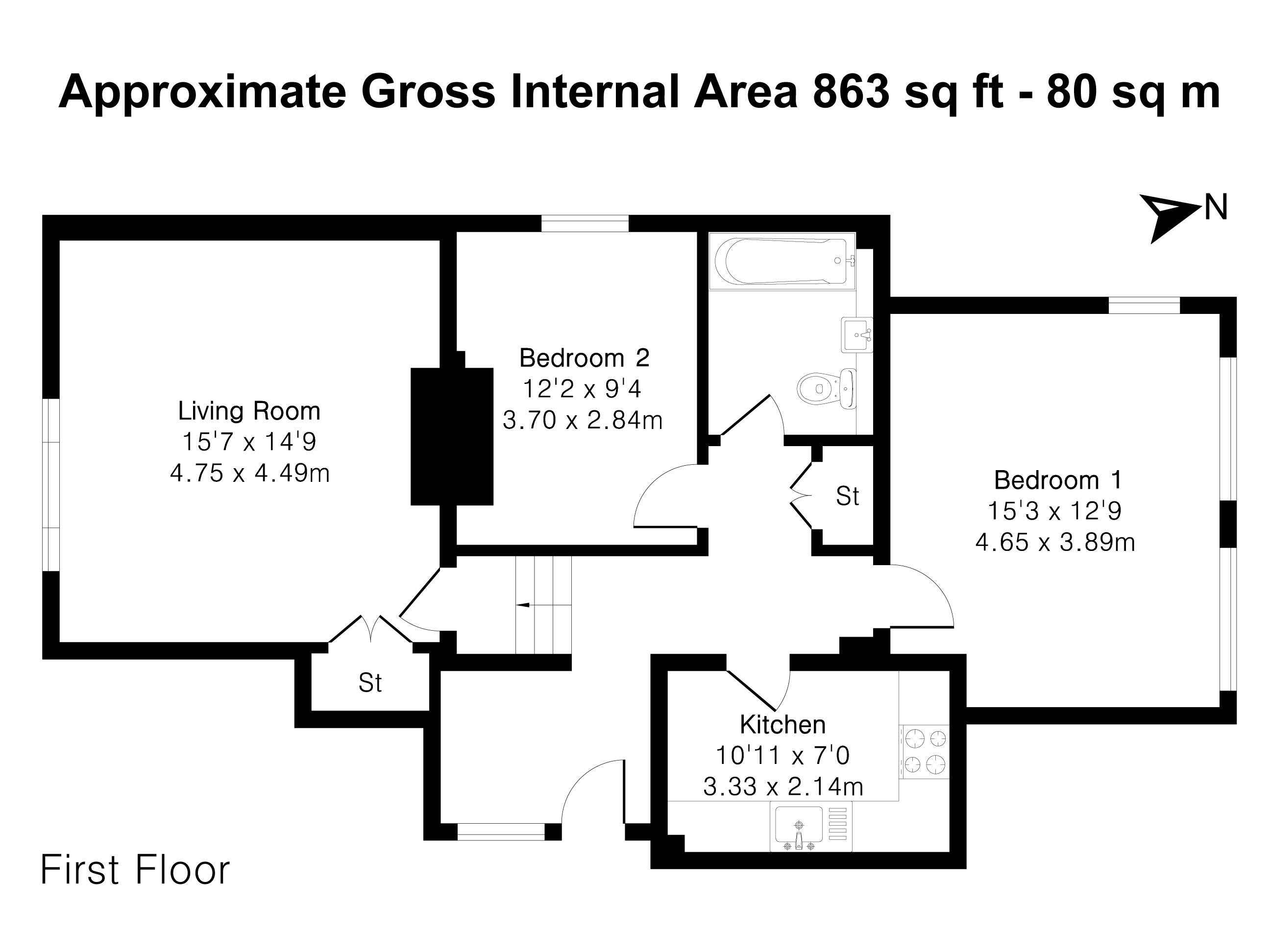 Floorplan for Alton, Hampshire