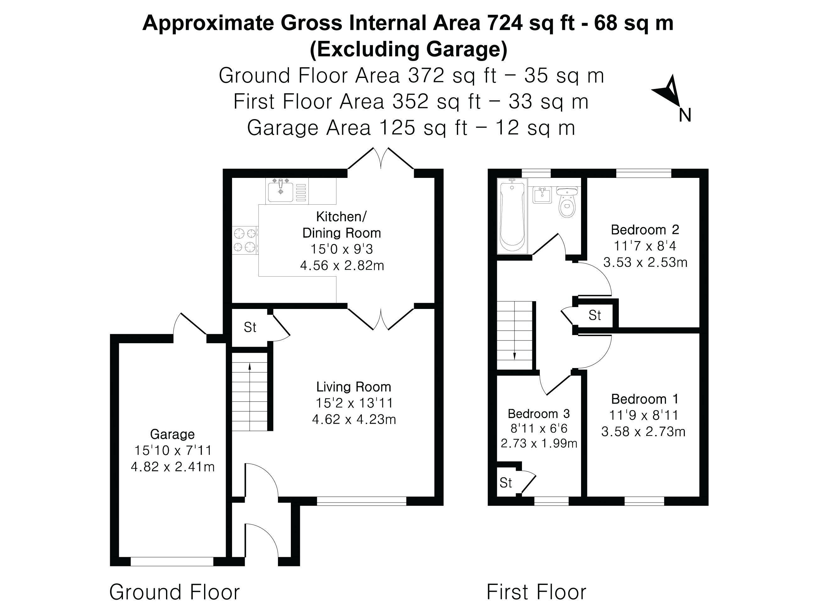 Floorplan for Holybourne, Alton, Hampshire