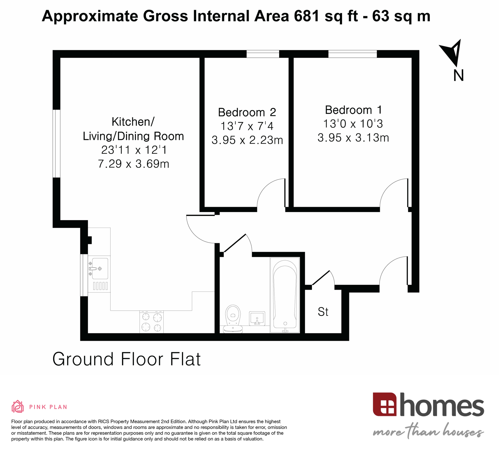 Floorplan for Liphook, Hampshire