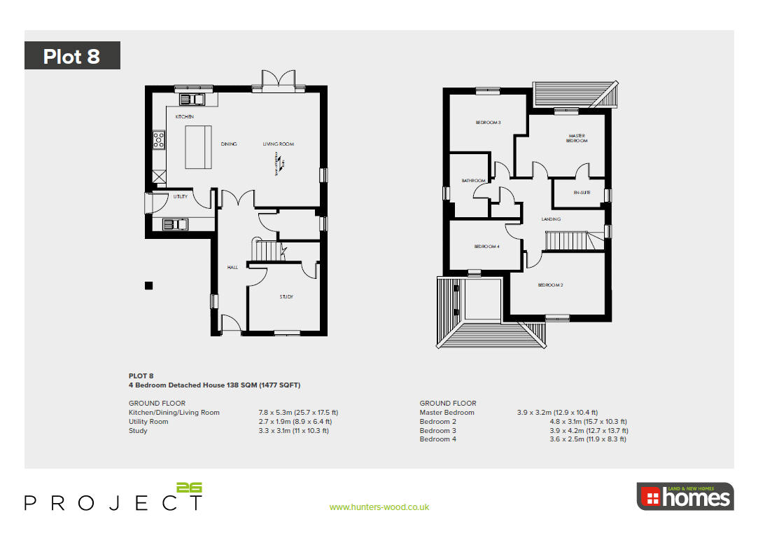 Floorplan for Longmoor Road, Liphook, Hampshire