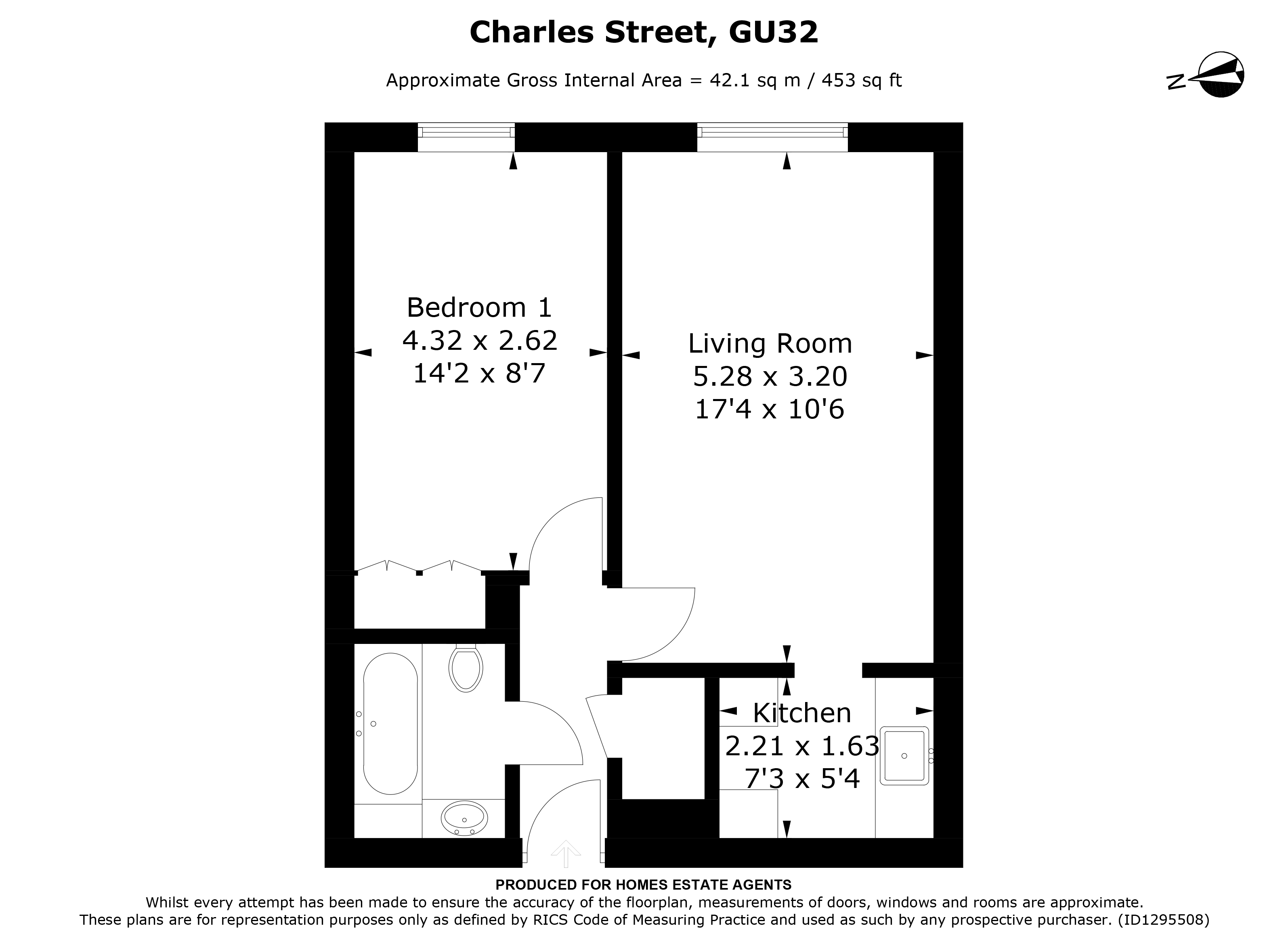 Floorplan for Petersfield, Hampshire