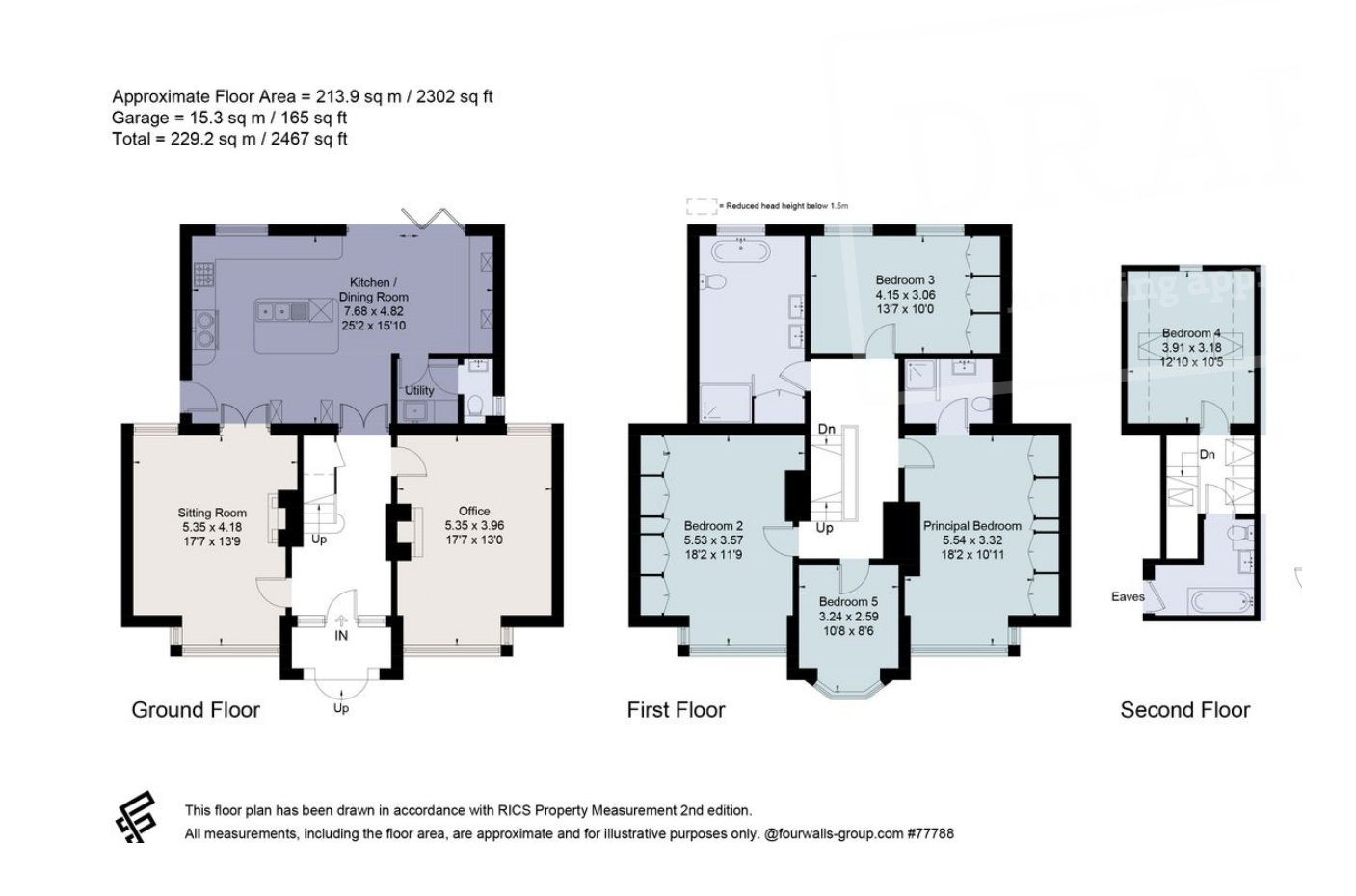 Floorplan for Petersfield, Hampshire