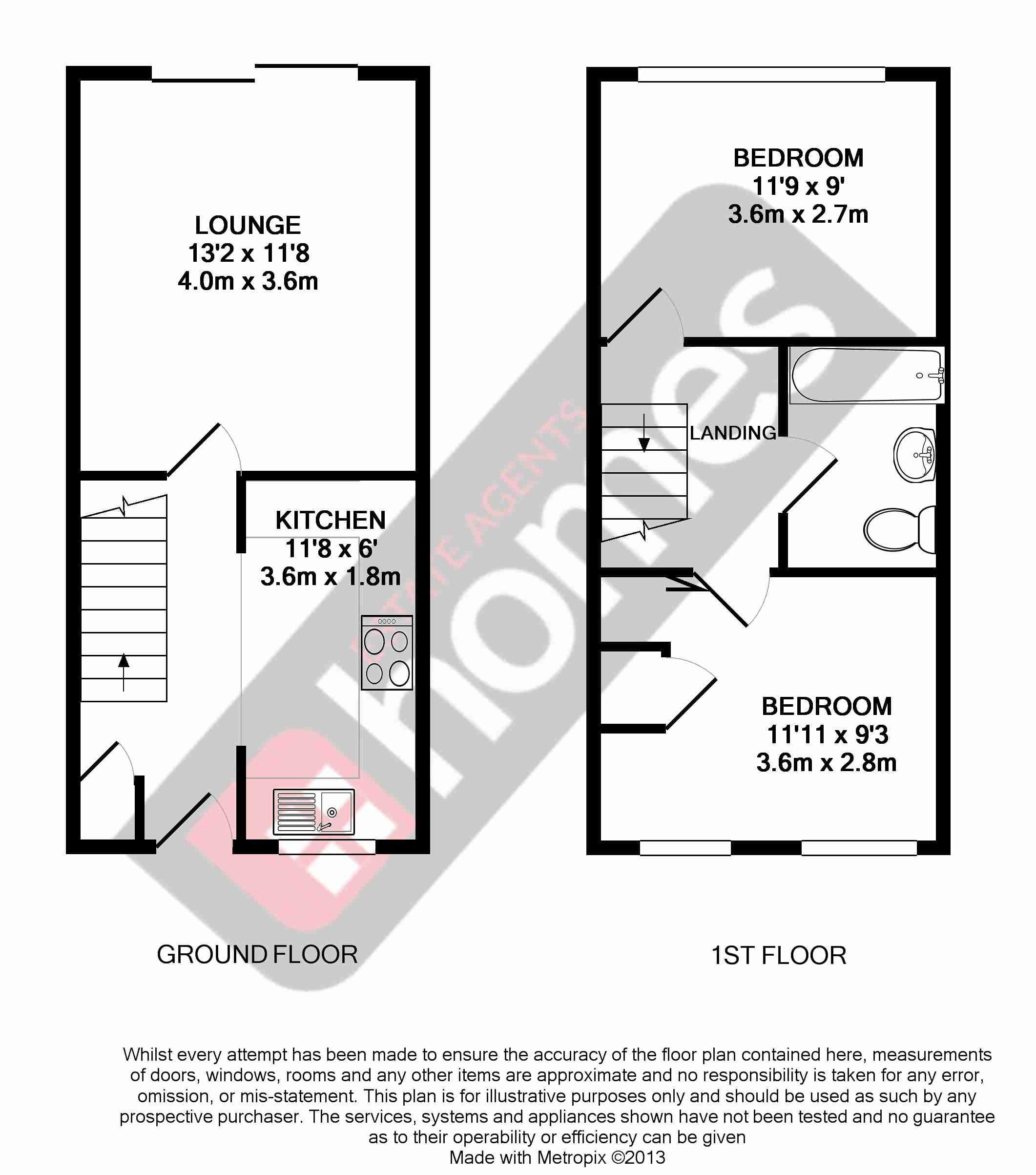 Floorplan for Petersfield, Hampshire
