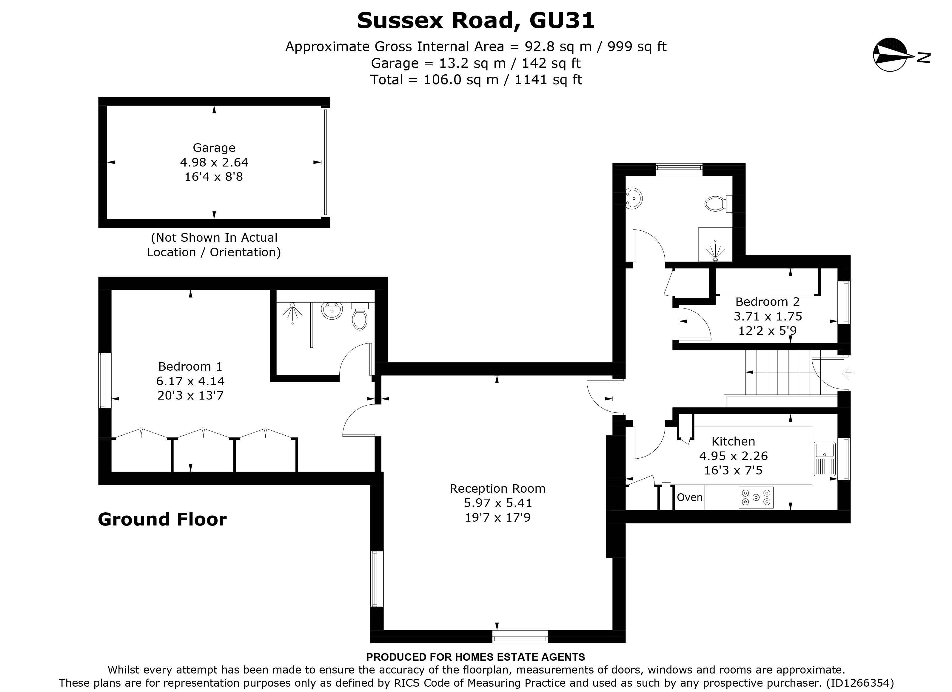 Floorplan for Petersfield, Hampshire