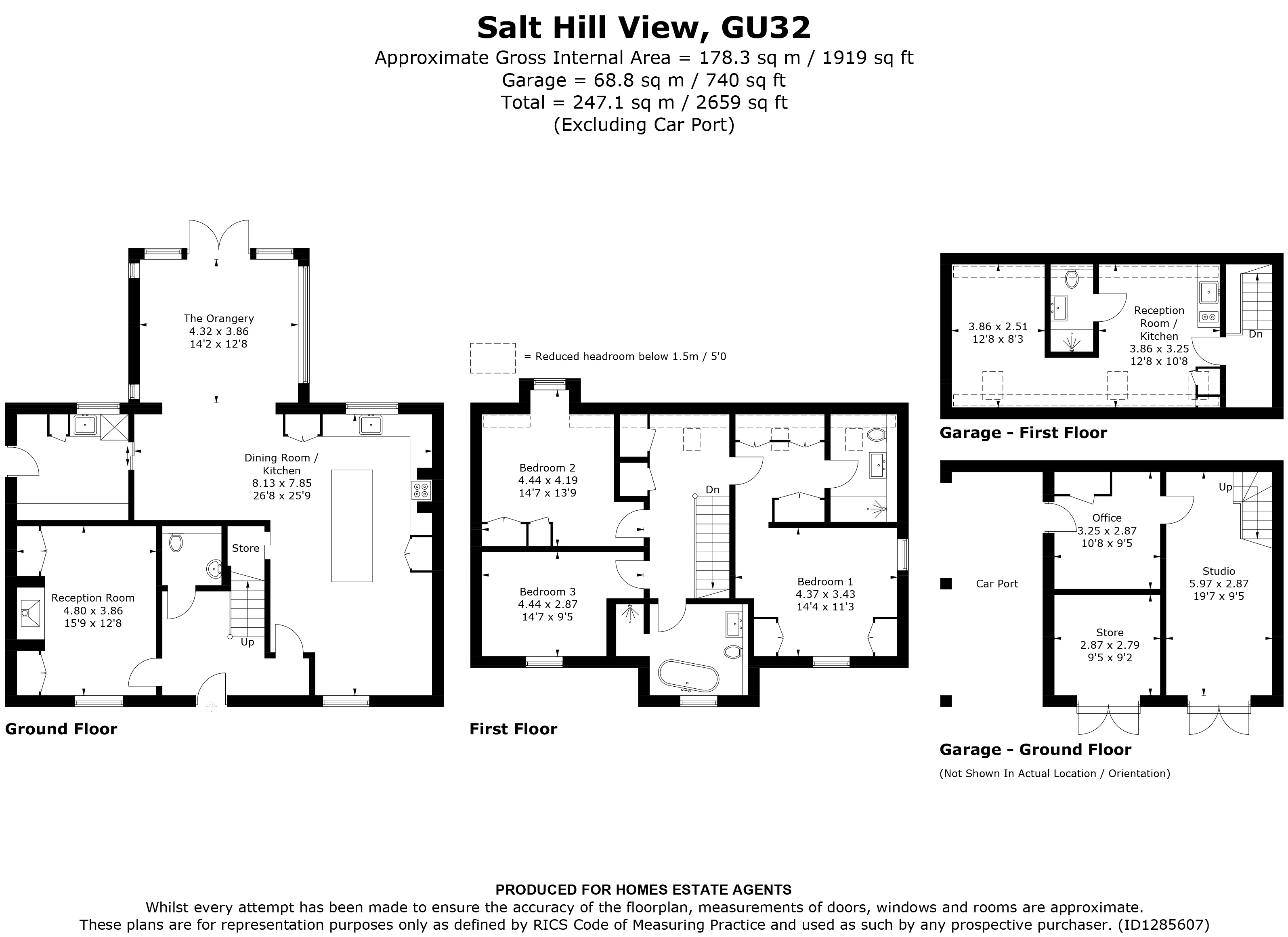 Floorplan for East Meon, Petersfield, Hampshire