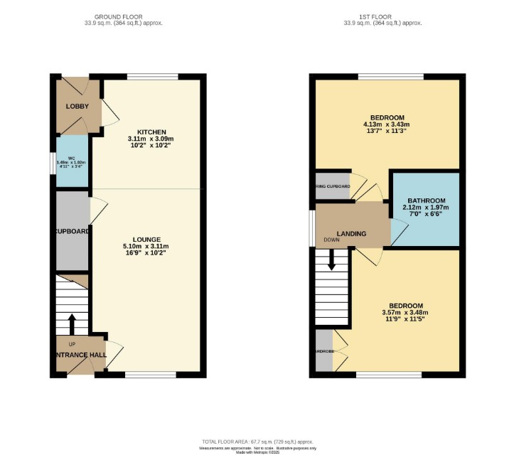 Floorplan for Petersfield, Hampshire