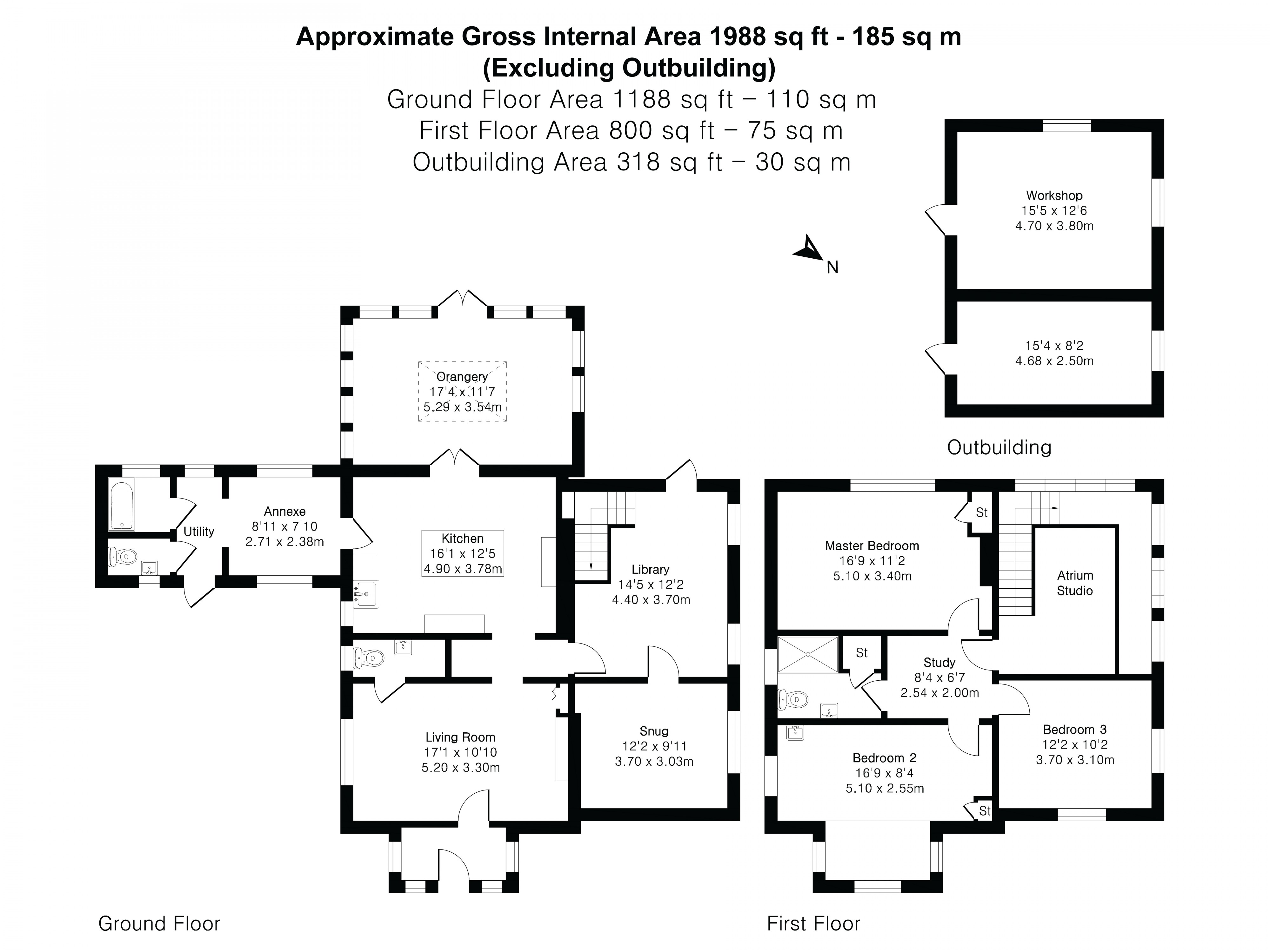 Floorplan for Petersfield, Hampshire