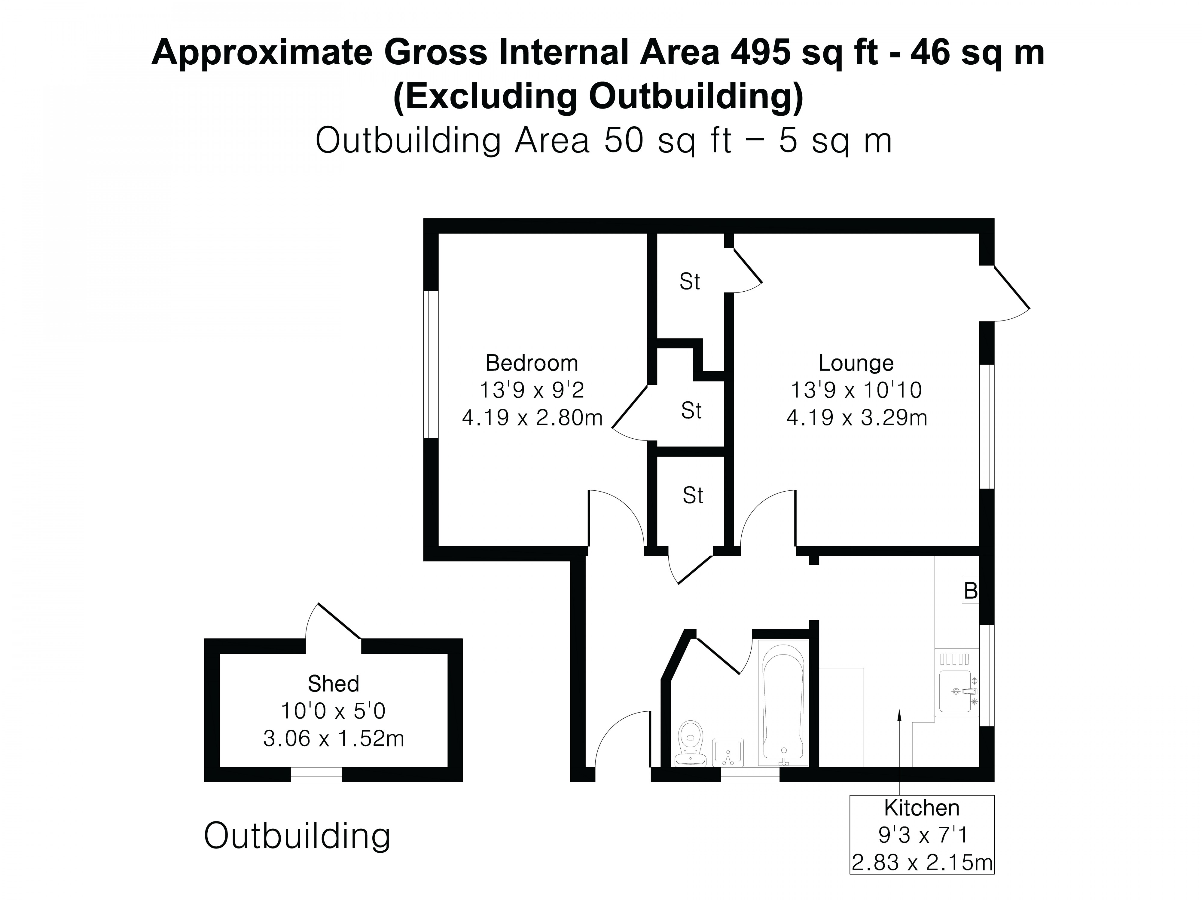 Floorplan for Liss, Hampshire
