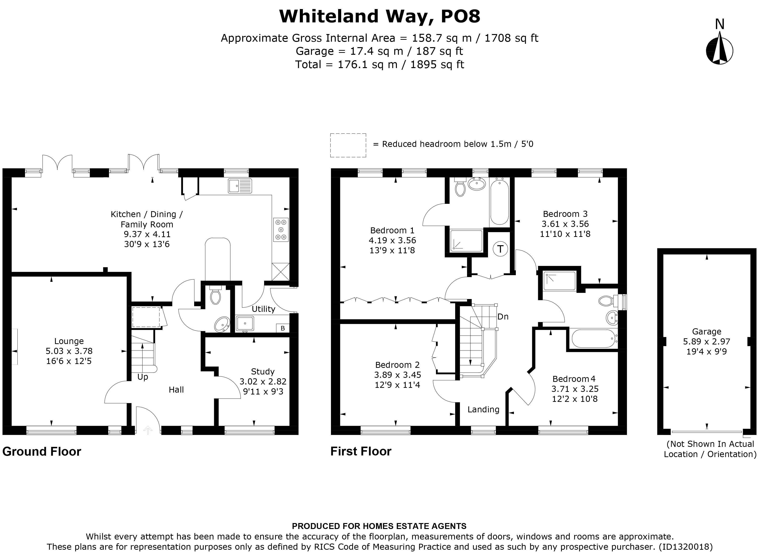 Floorplan for Clanfield, Waterlooville