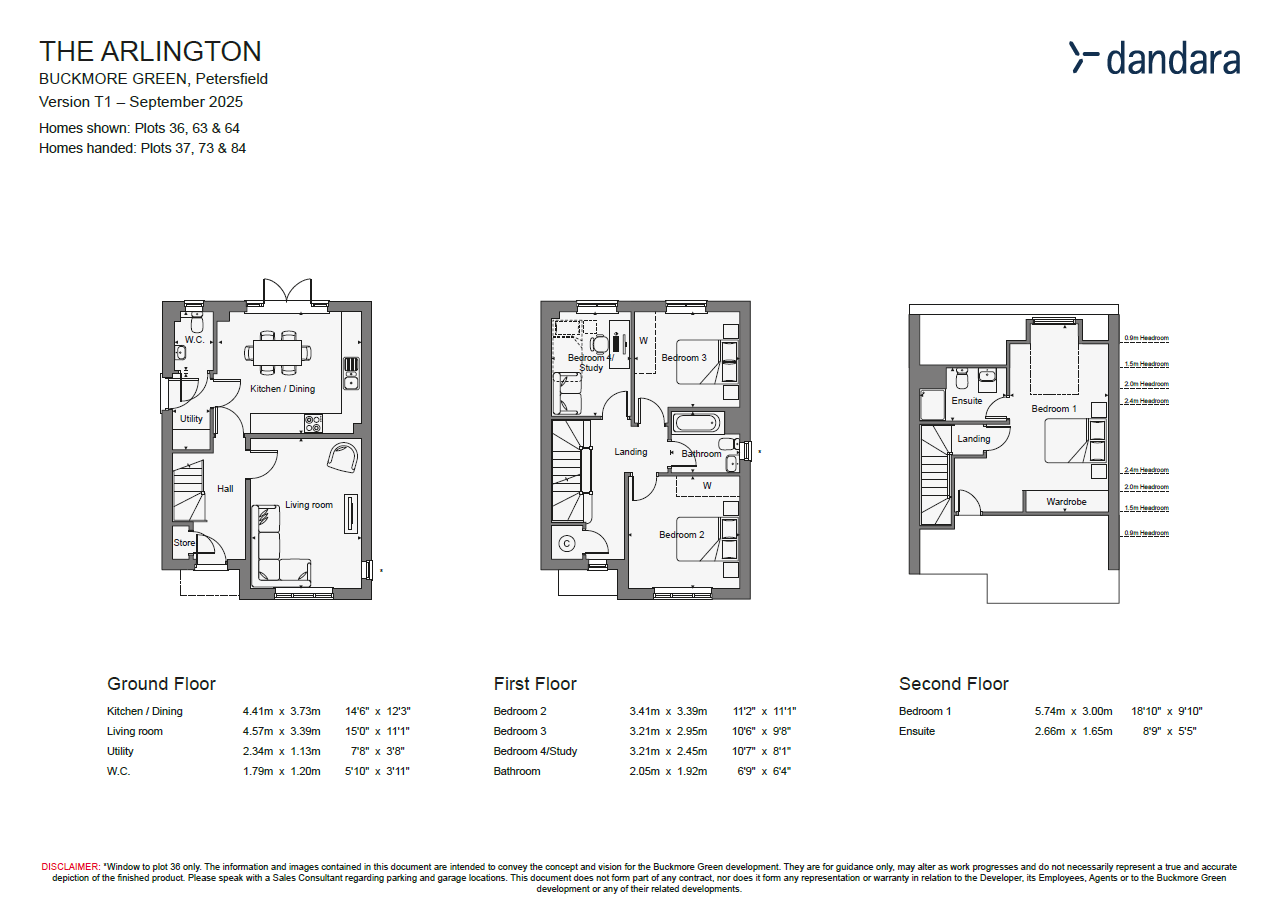 Floorplan for Petersfield, Hampshire