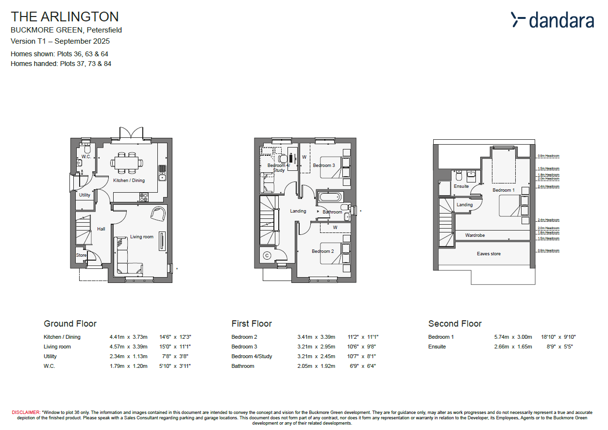 Floorplan for Petersfield, Hampshire