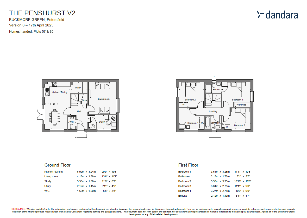 Floorplan for Petersfield, Hampshire