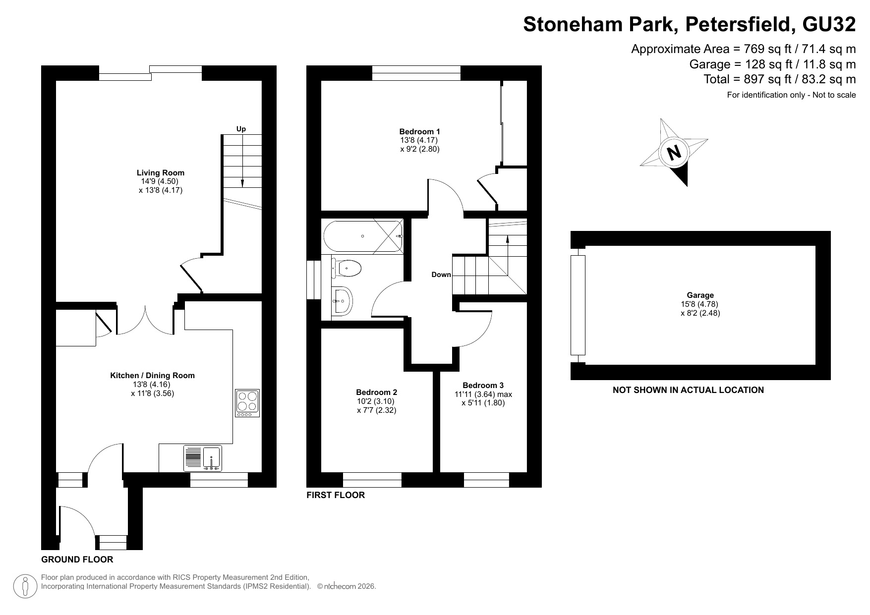 Floorplan for Petersfield, Hampshire
