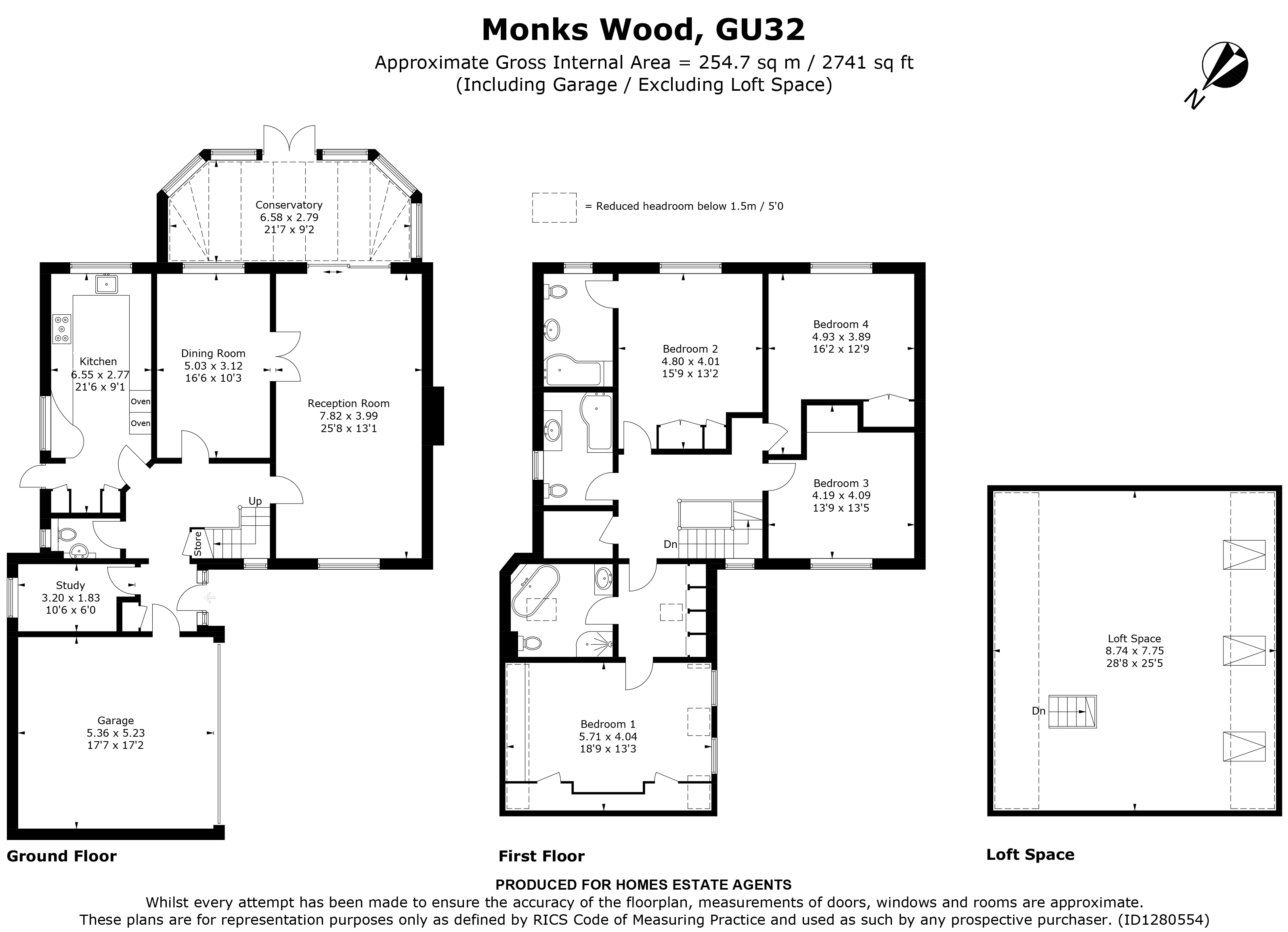 Floorplan for Petersfield, Hampshire