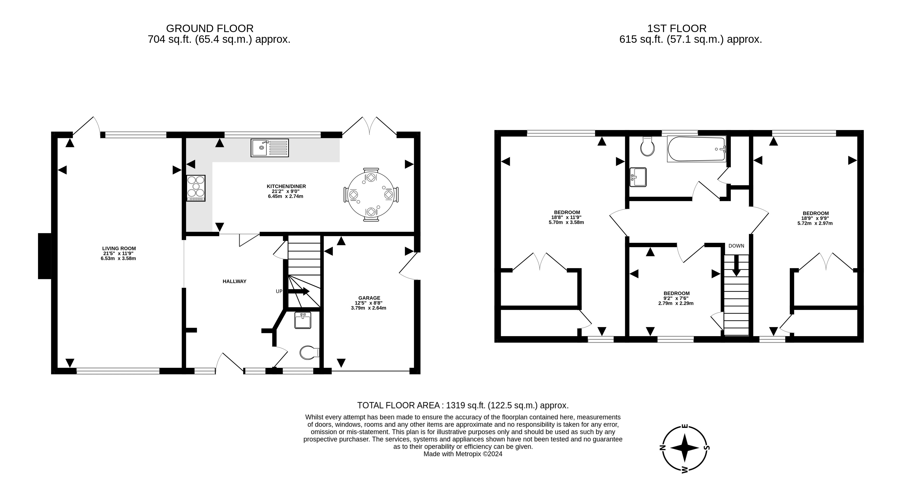 Floorplan for South Harting, Petersfield, West Sussex