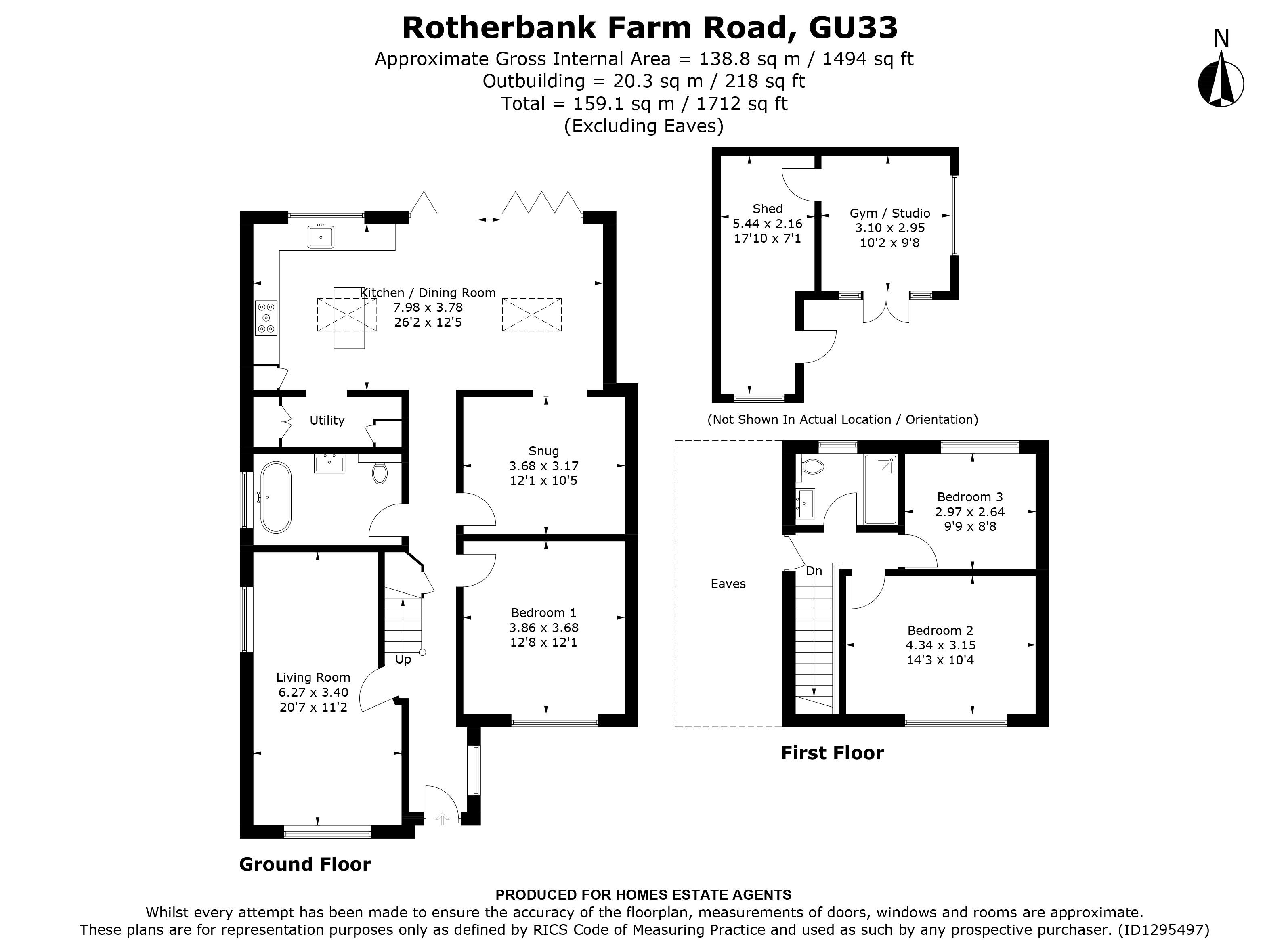 Floorplan for Liss, Hampshire