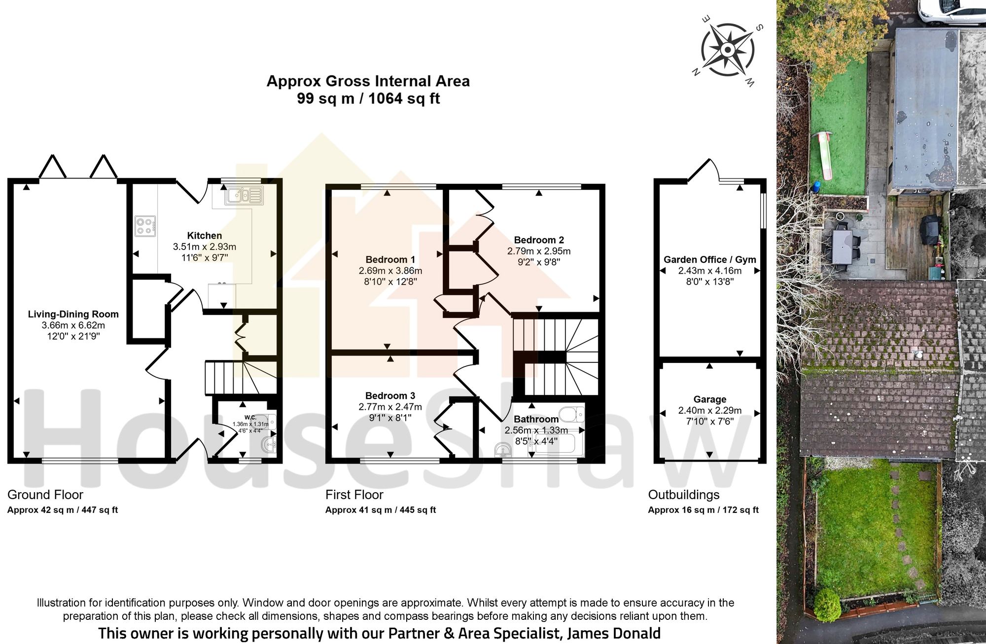 Floorplan for Hithercroft Road, High Wycombe, HP13