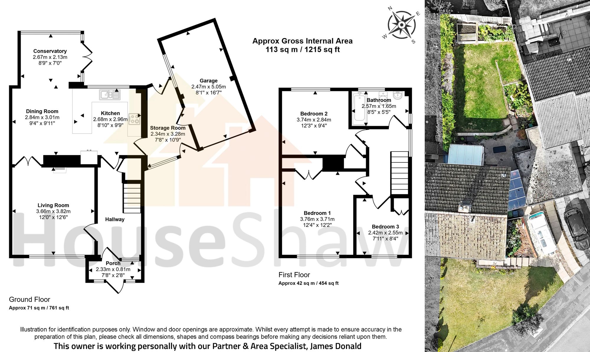 Floorplan for Grays Lane, Downley, HP13
