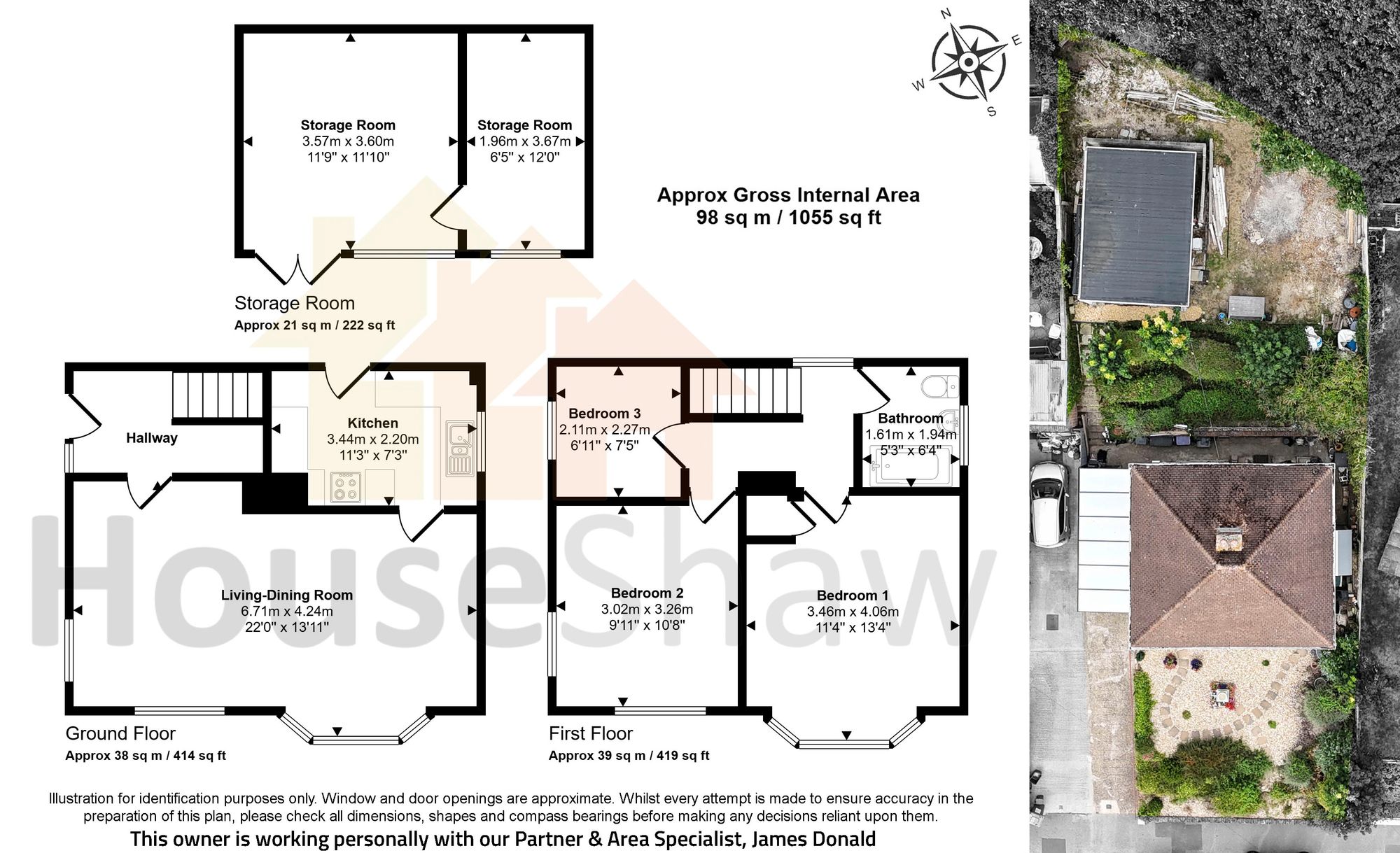 Floorplan for Middlebrook Road, High Wycombe, HP13