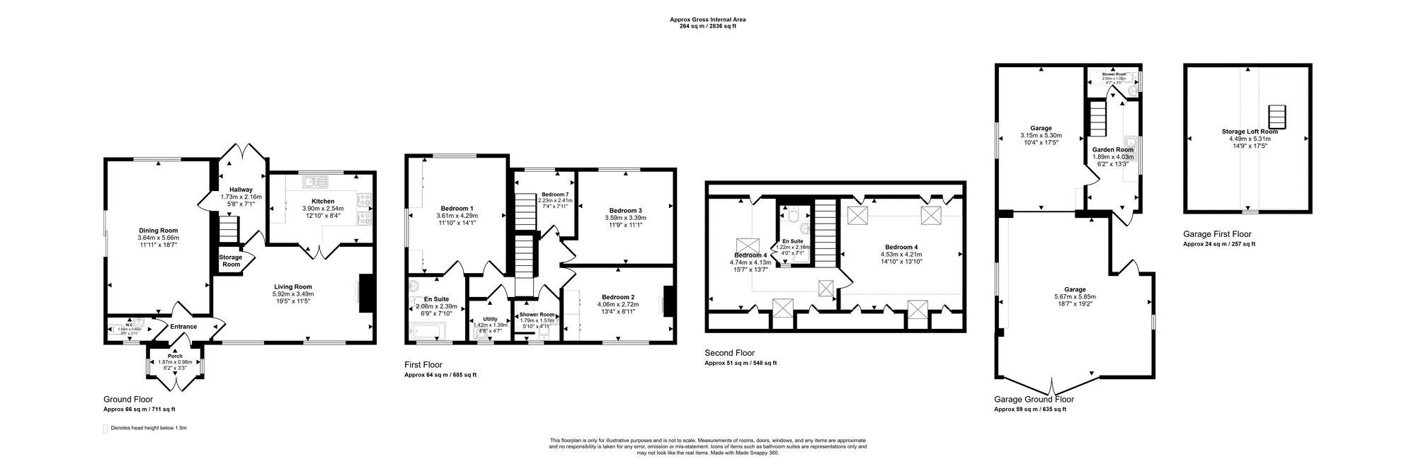 Floorplan for Ashley Green Road, Chesham, HP5
