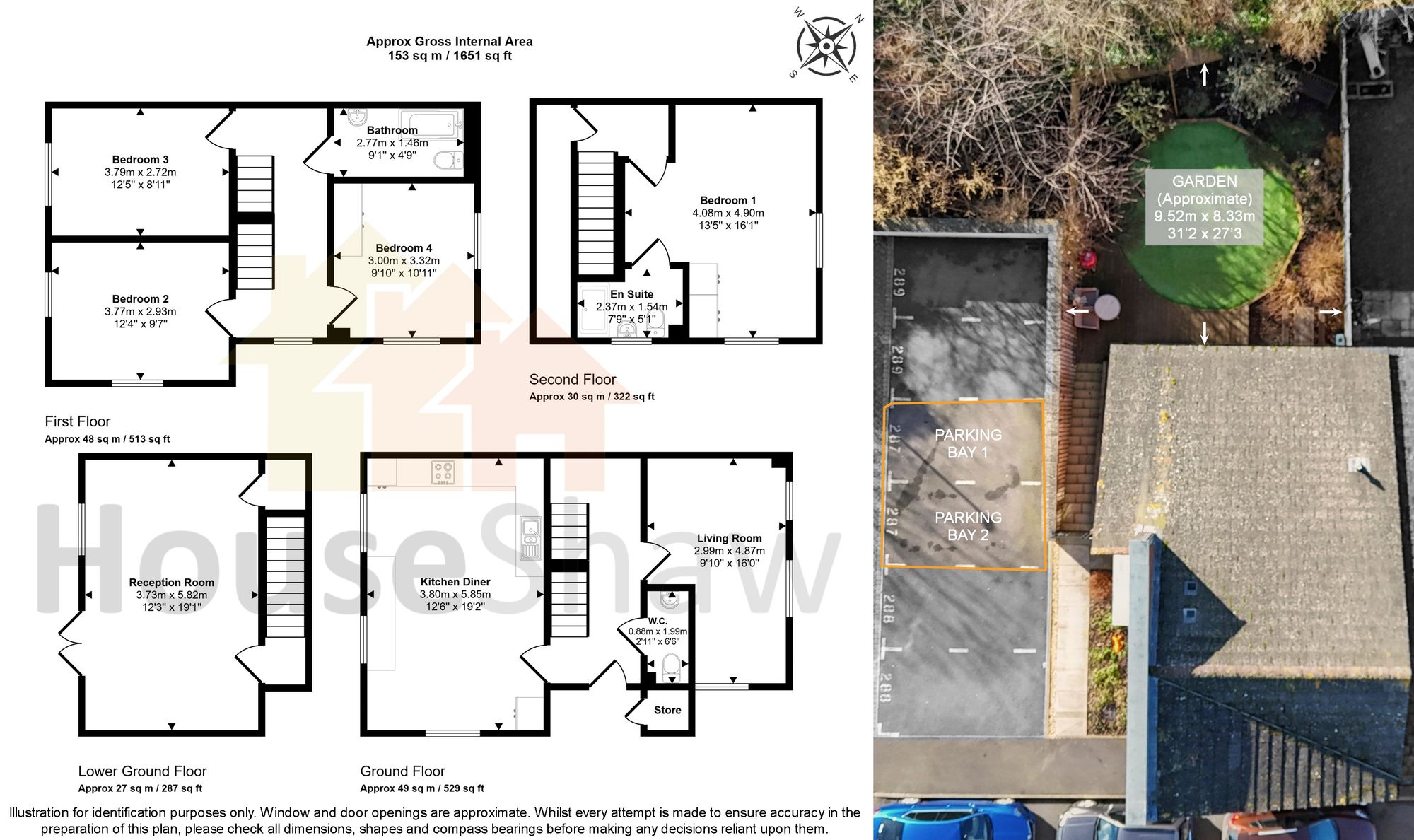 Floorplan for The Roperies, High Wycombe, HP13