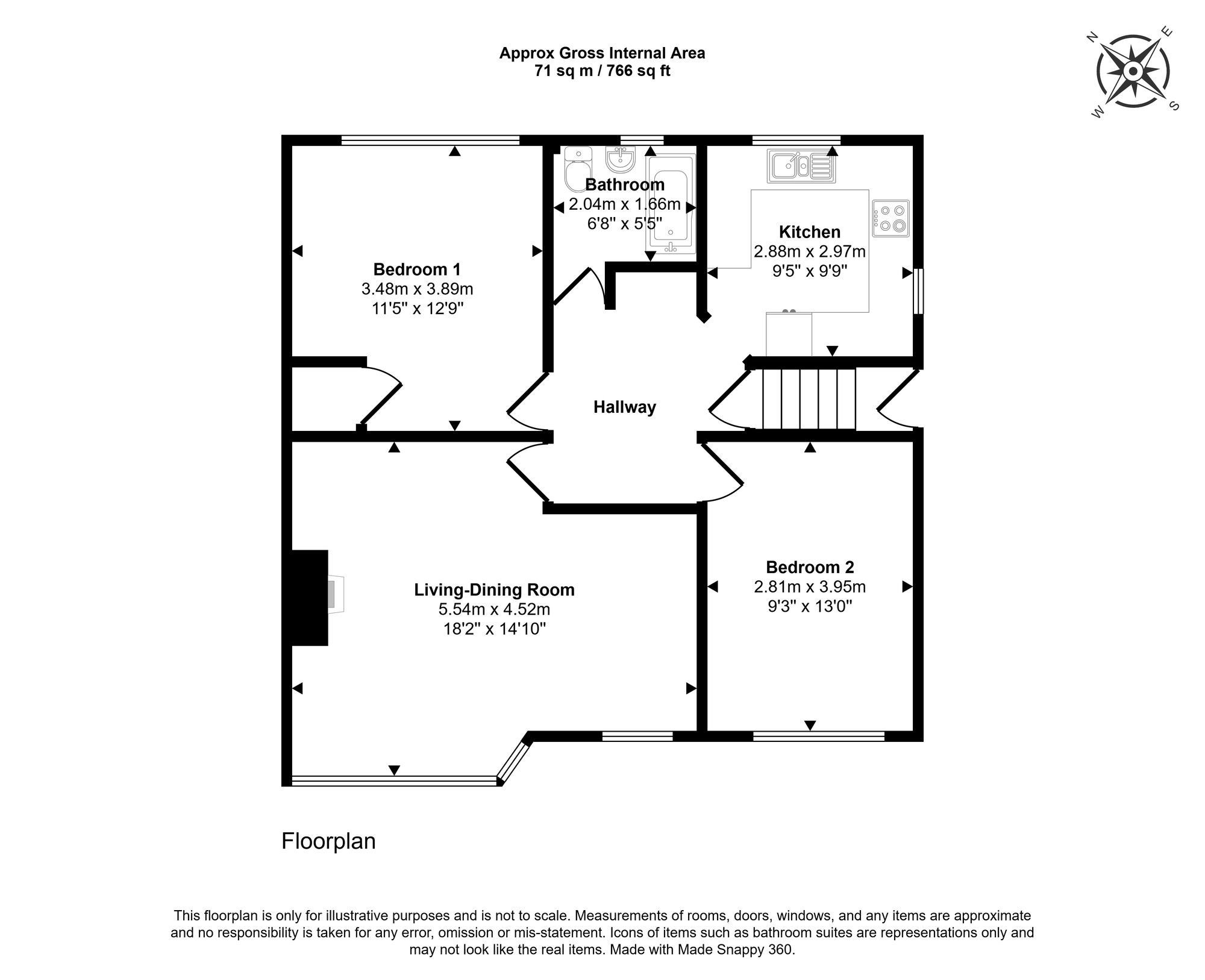 Floorplan for Mount Nugent, Chesham, HP5