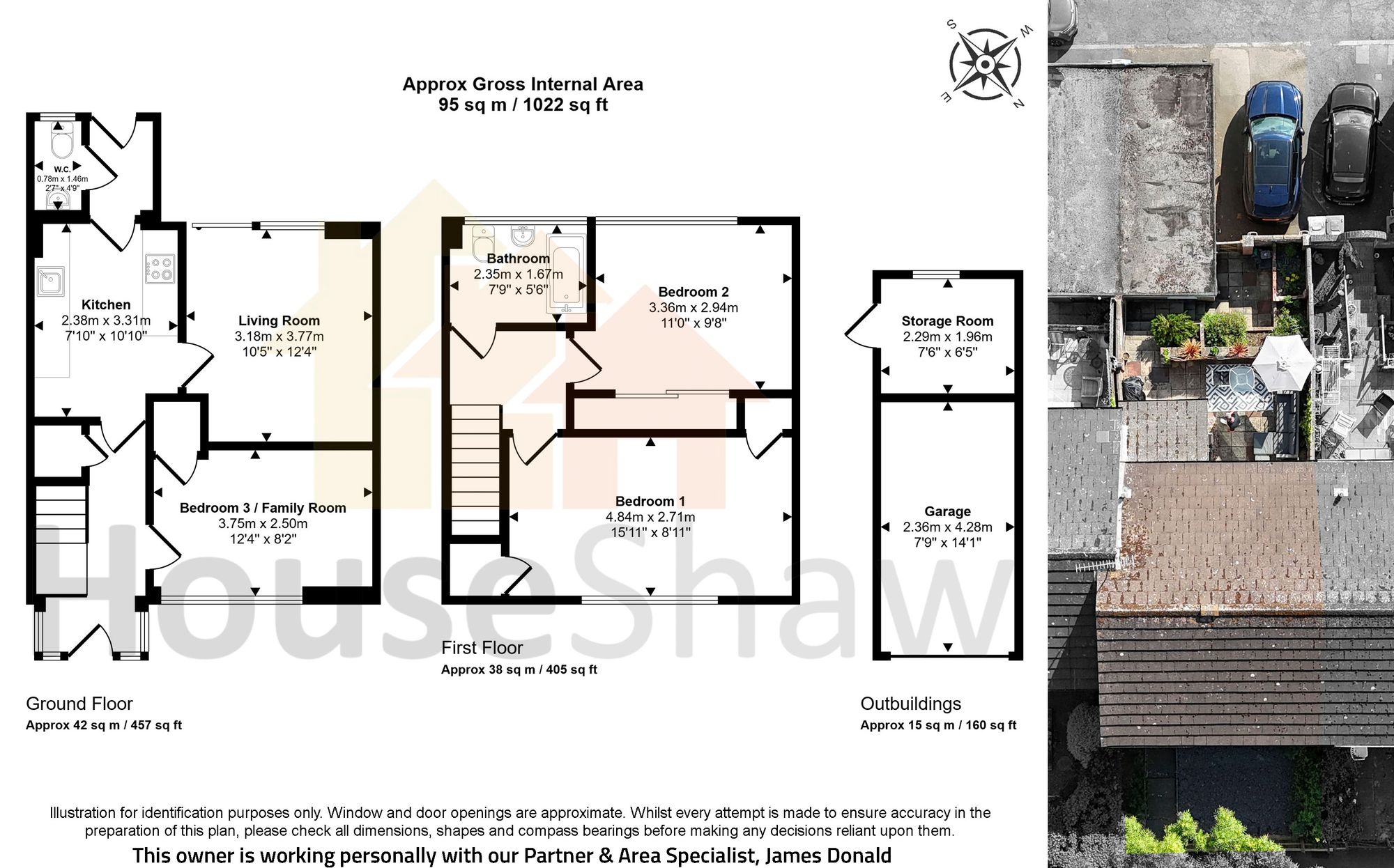 Floorplan for The Pastures, High Wycombe, HP13