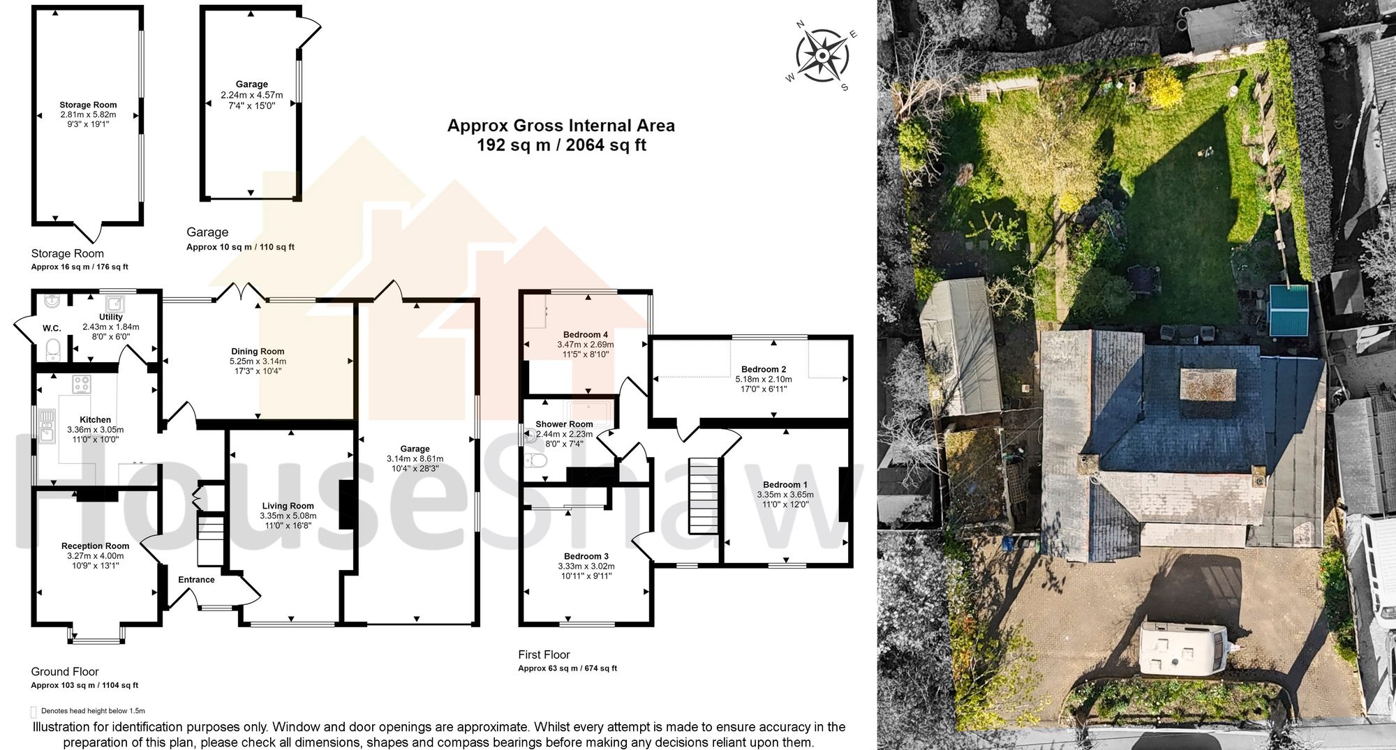 Floorplan for Plantation Road, Amersham, HP6