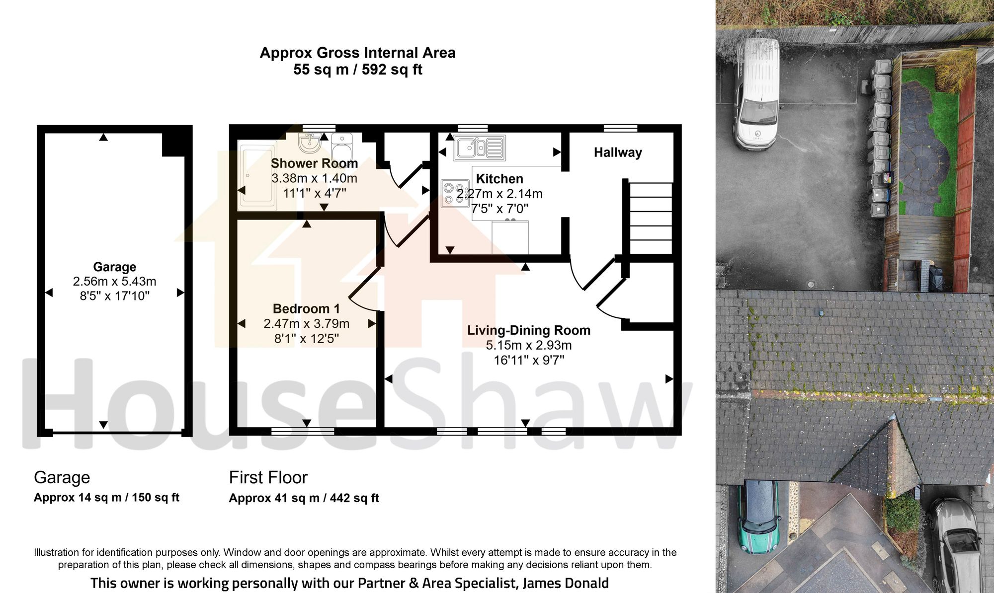 Floorplan for Falcon Rise, Downley, HP13