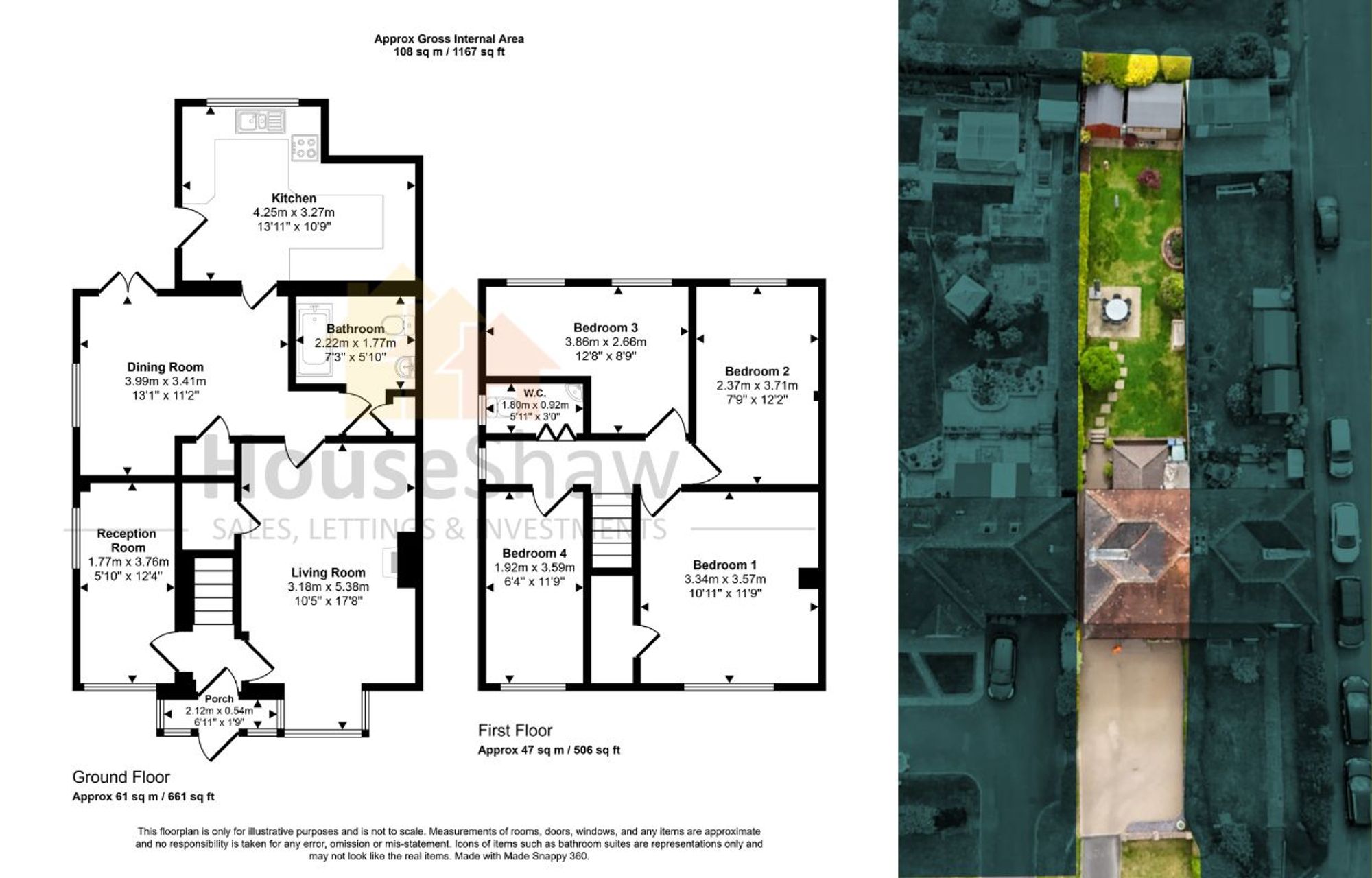 Floorplan for Chartridge Lane, Chesham, HP5