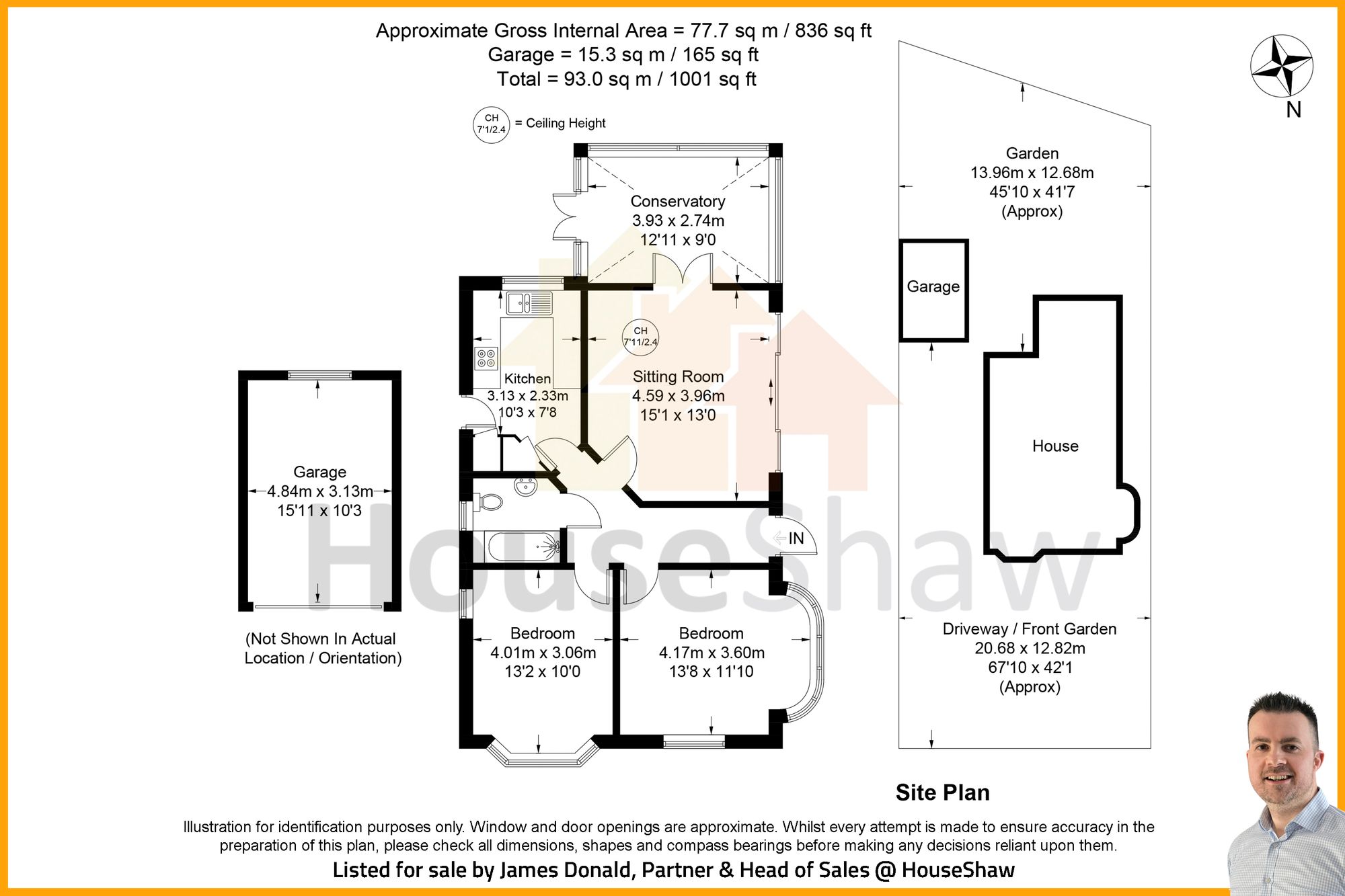 Floorplan for Westover Road, High Wycombe, HP13