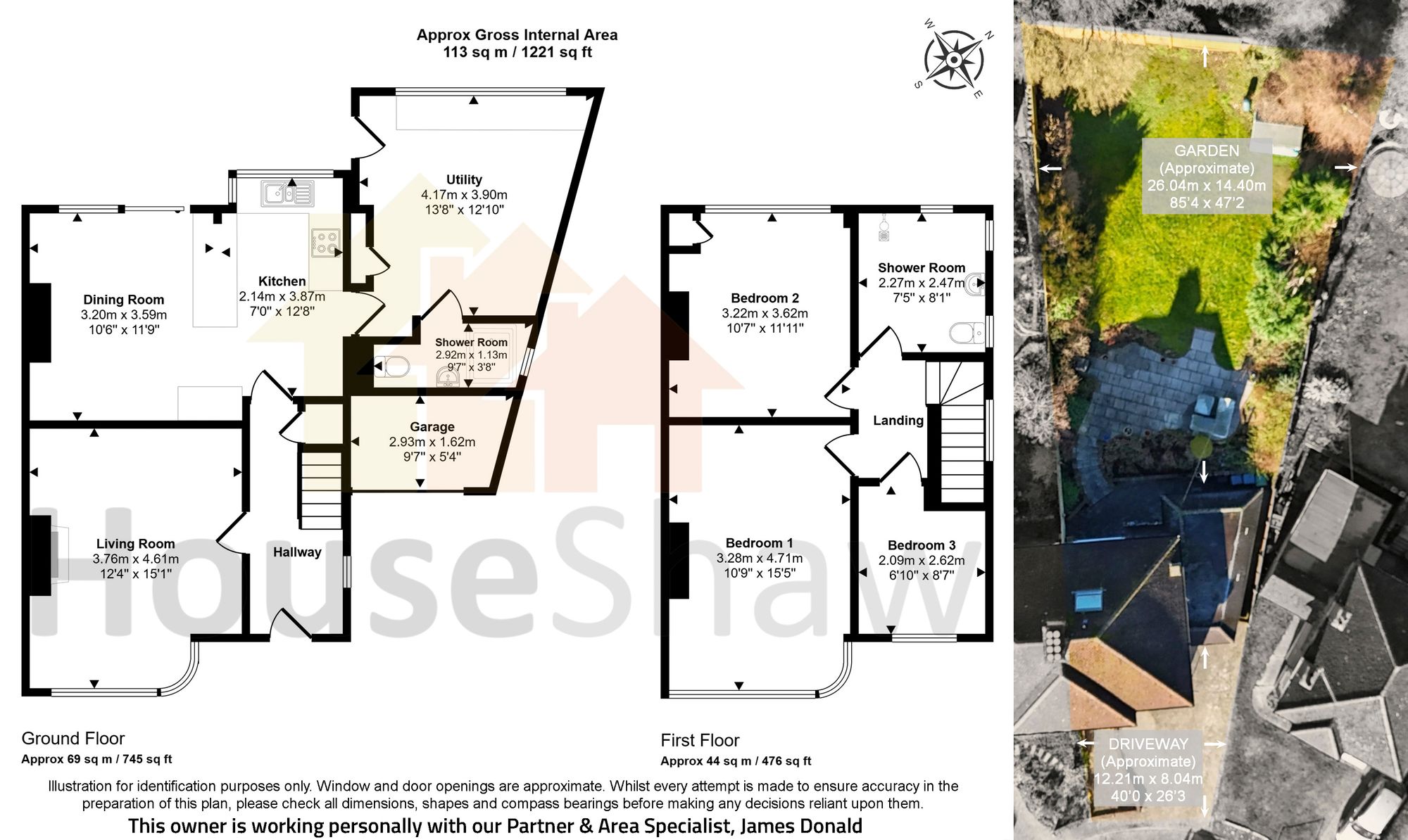 Floorplan for Westover Road, High Wycombe, HP13