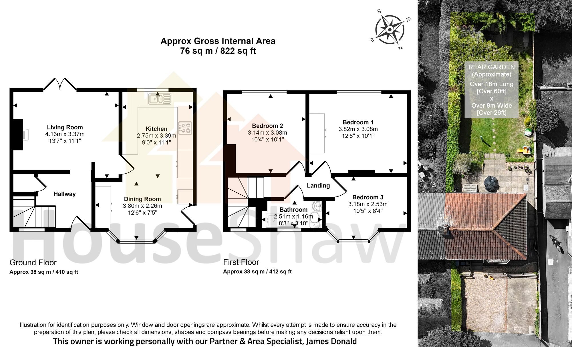 Floorplan for Southfield Road, Downley, HP13